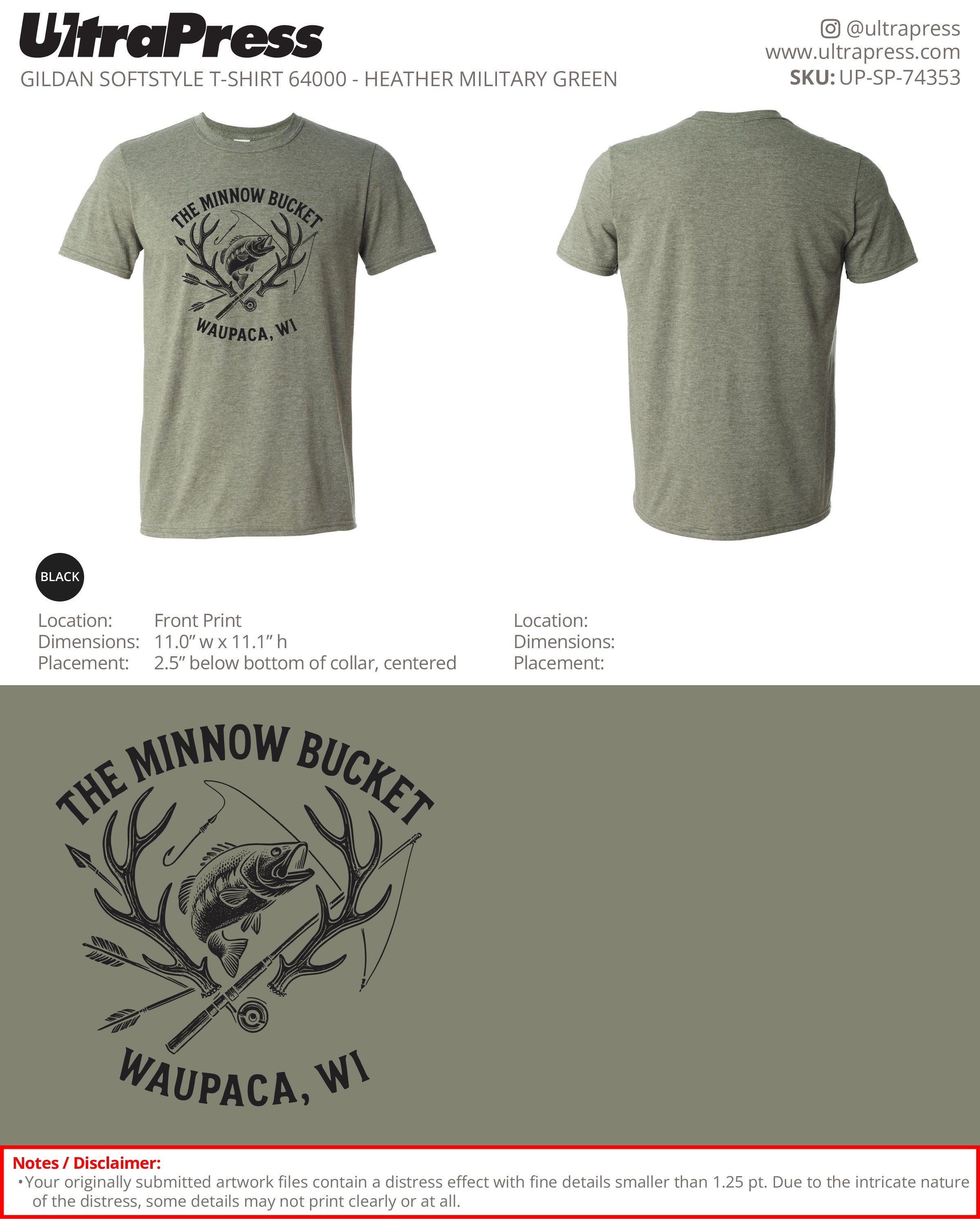 UP-SP-74353 The Minnow Bucket - Lisa Minton 100 Min Qty (Bulk)