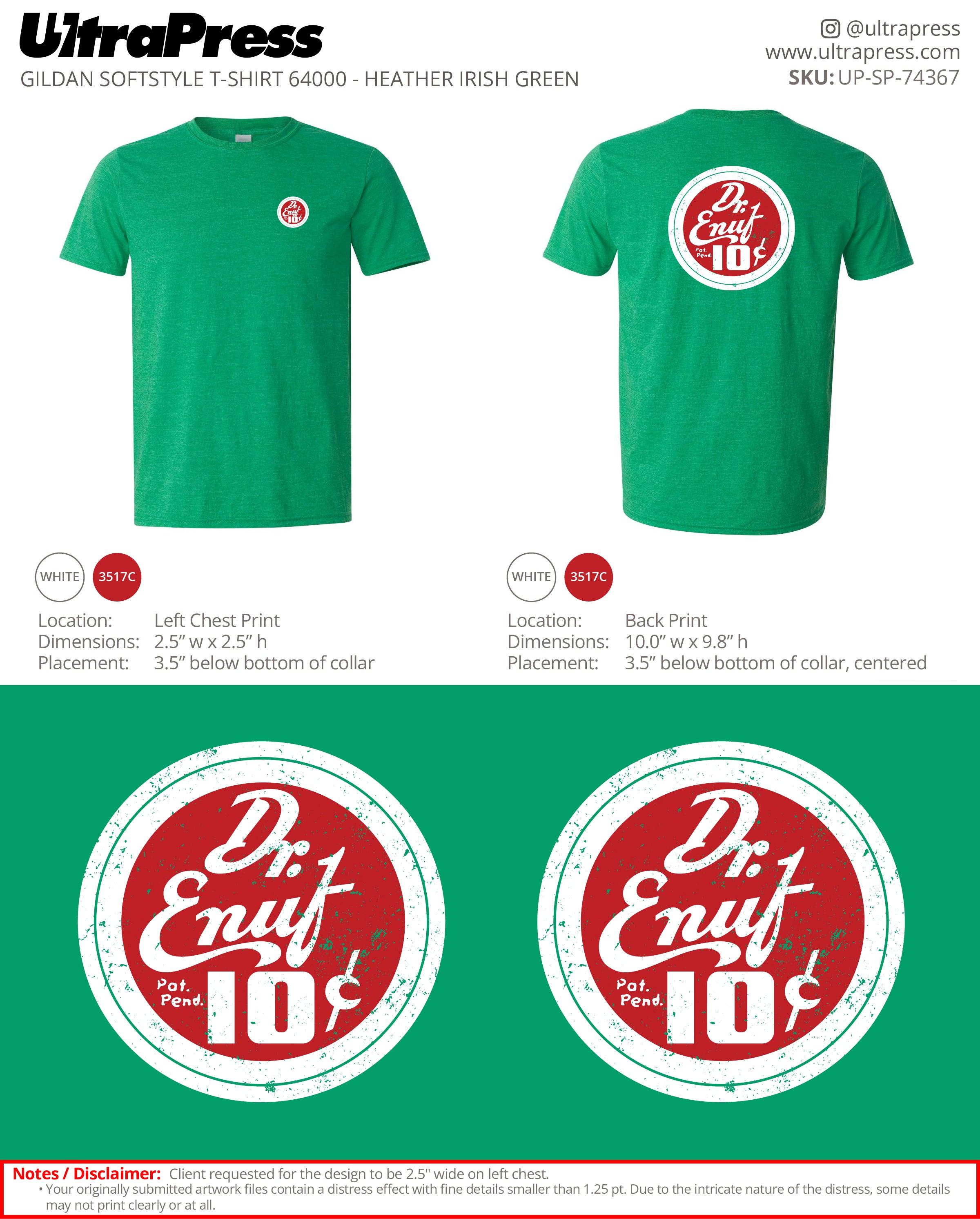 UP-SP-74367 Dr. Enuf - Joe Humston 100 Min Qty (Bulk)