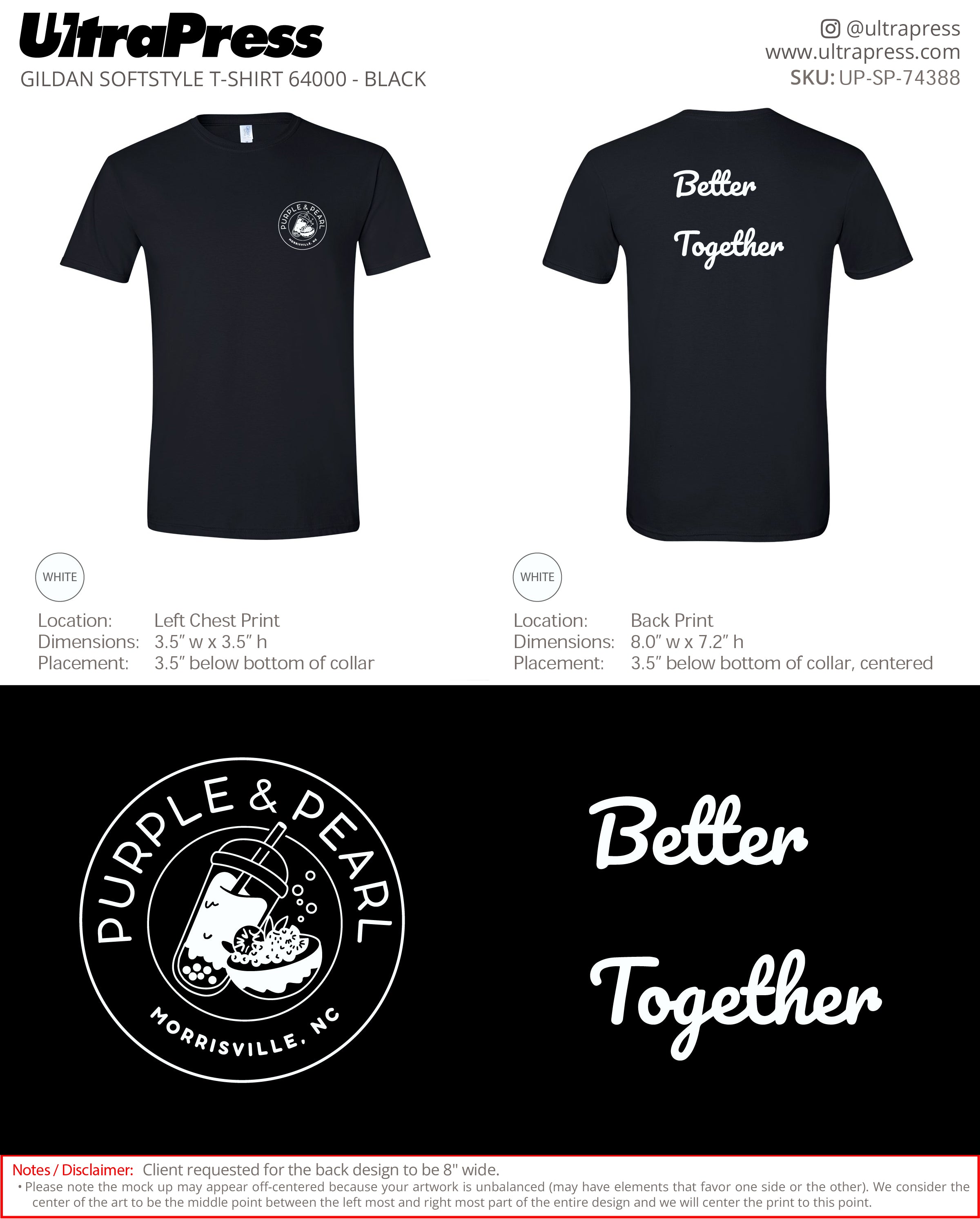 UP-SP-74388 Purple & Pearl - Khoa Dinh 100 Min Qty (Bulk)