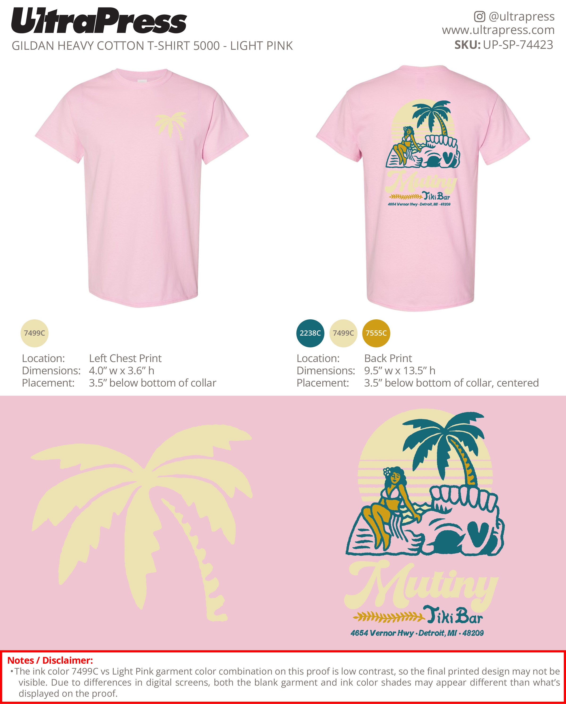 UP-SP-74423 Mutiny Tiki Bar - Dave Kwiatkowski 50 Min Qty (Bulk)