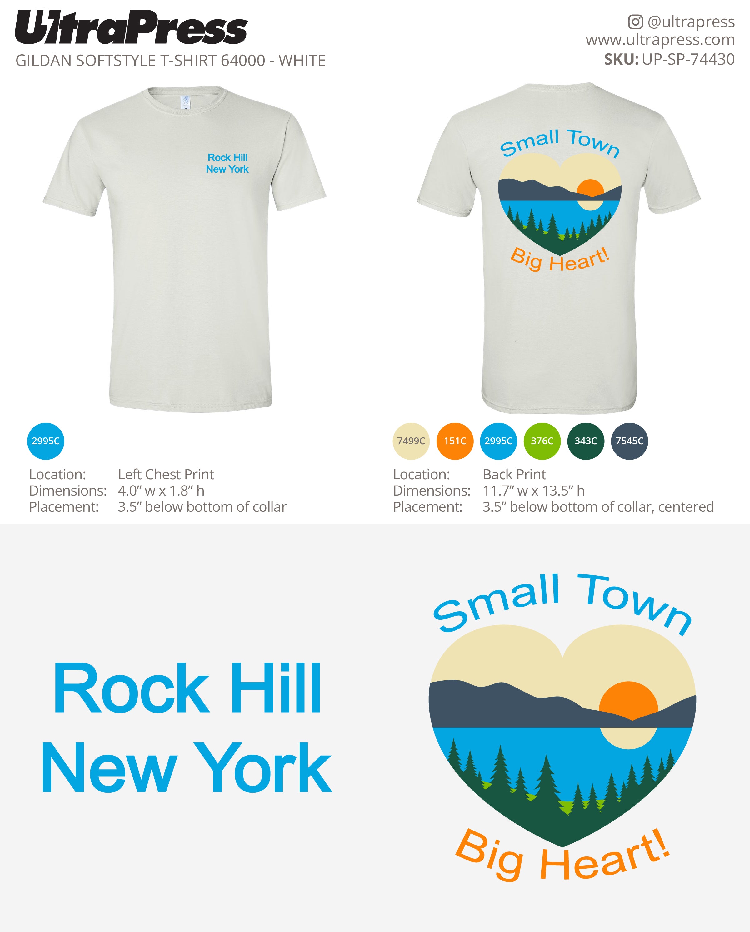 UP-SP-74430 Small Town Big Heart! - Joe Giangiacomo 72 Min Qty (Bulk)