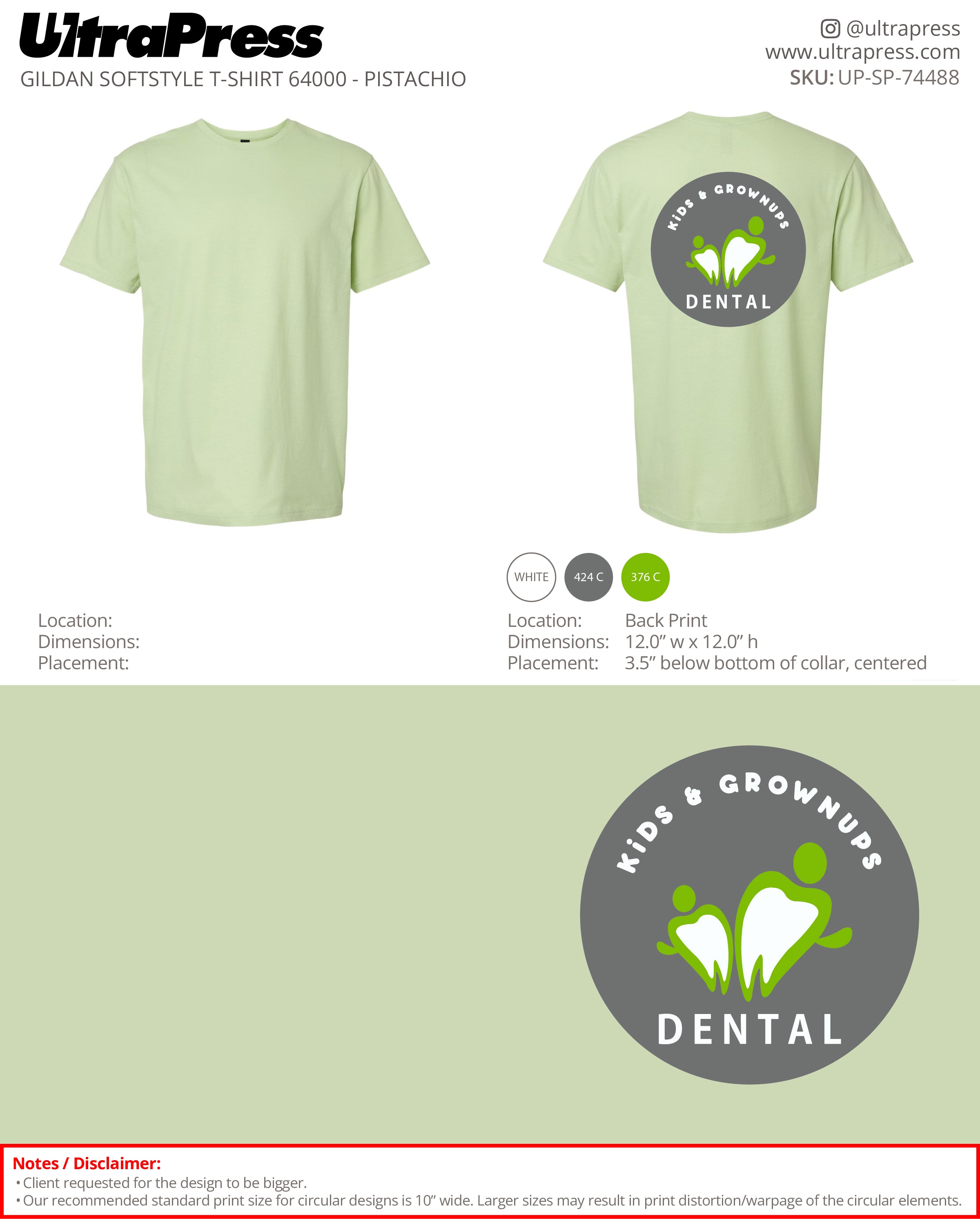 UP-SP-74488 Kids & Grownups Dental - Jinny Lee 100 Pieces Package (Bulk)