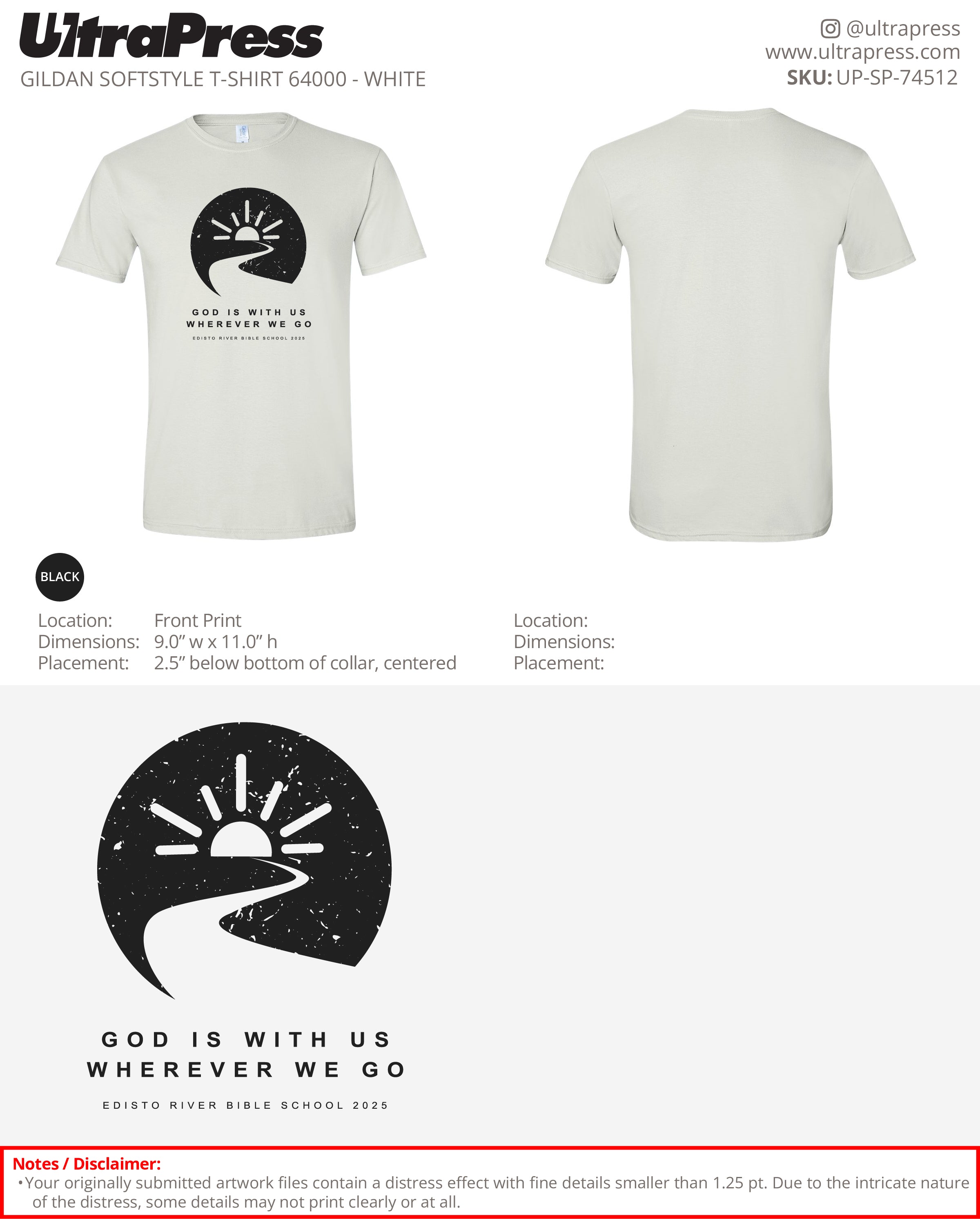 UP-SP-74512 River VBS - Awena Hurst 100 Min Qty (Bulk)