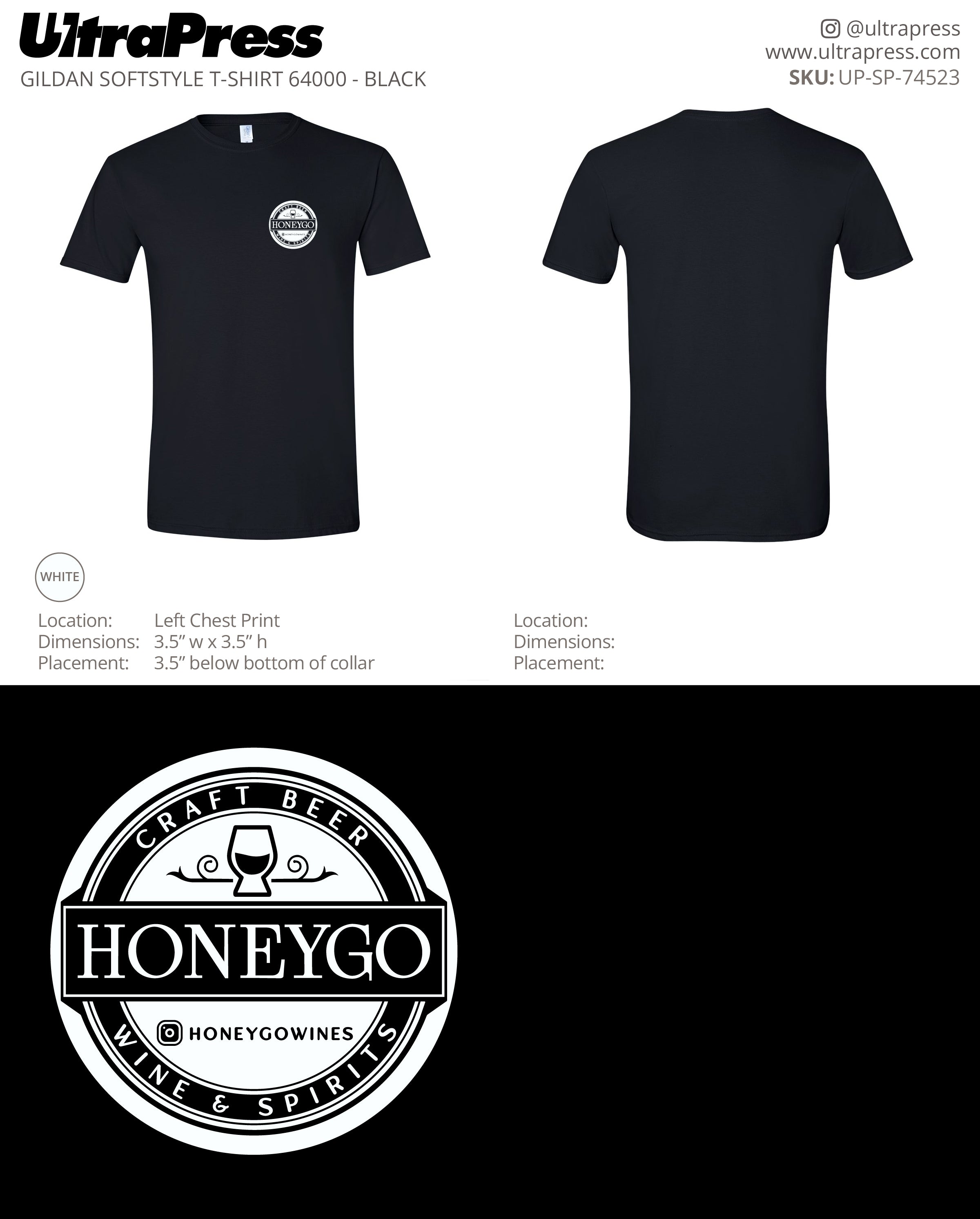 UP-SP-74523 Honey Go Wines - Ankuj Desai 100 Pieces Package (Bulk)