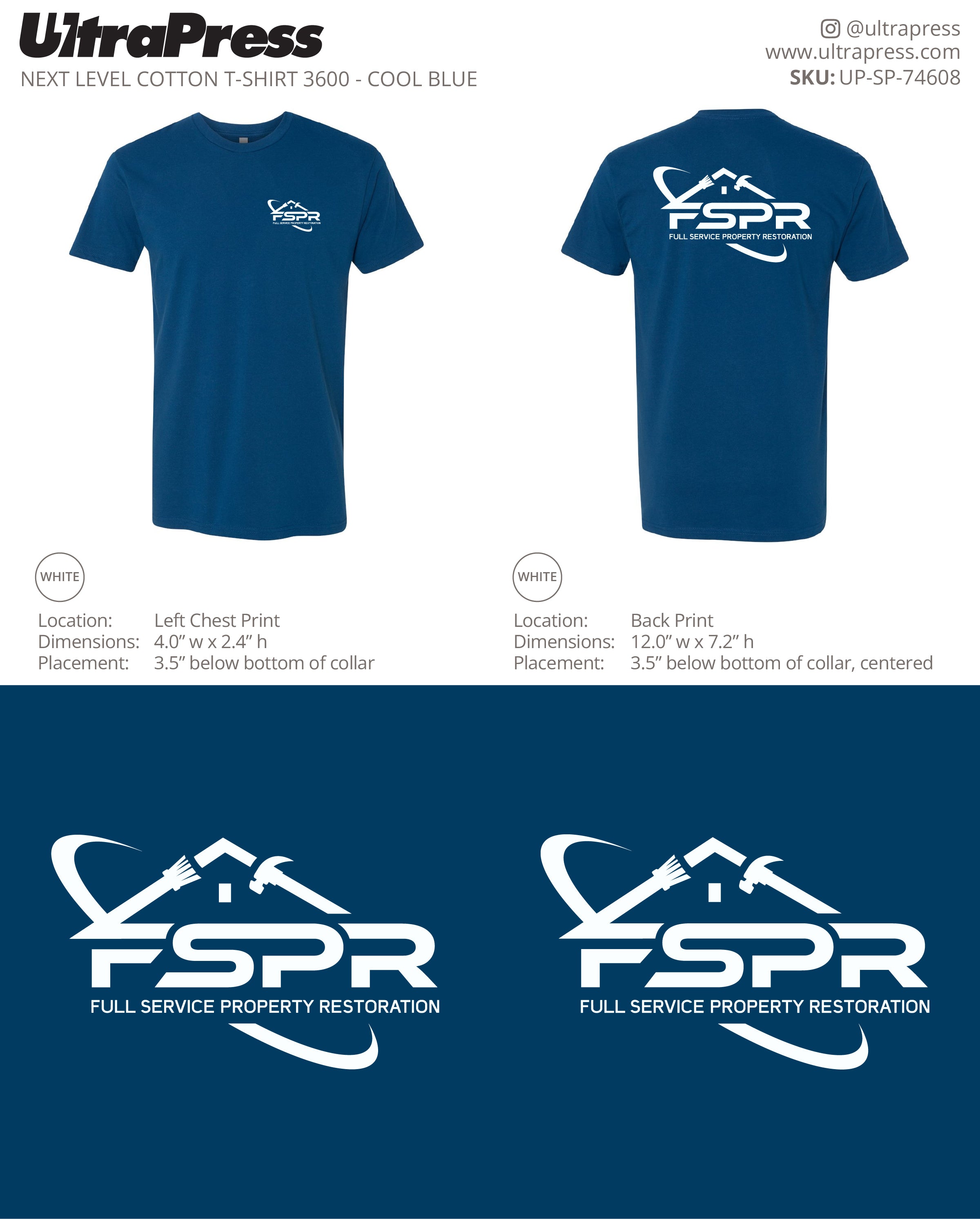 UP-SP-74608 Full Service Property Restoration - Erik Ballester 100 Min Qty (Bulk)