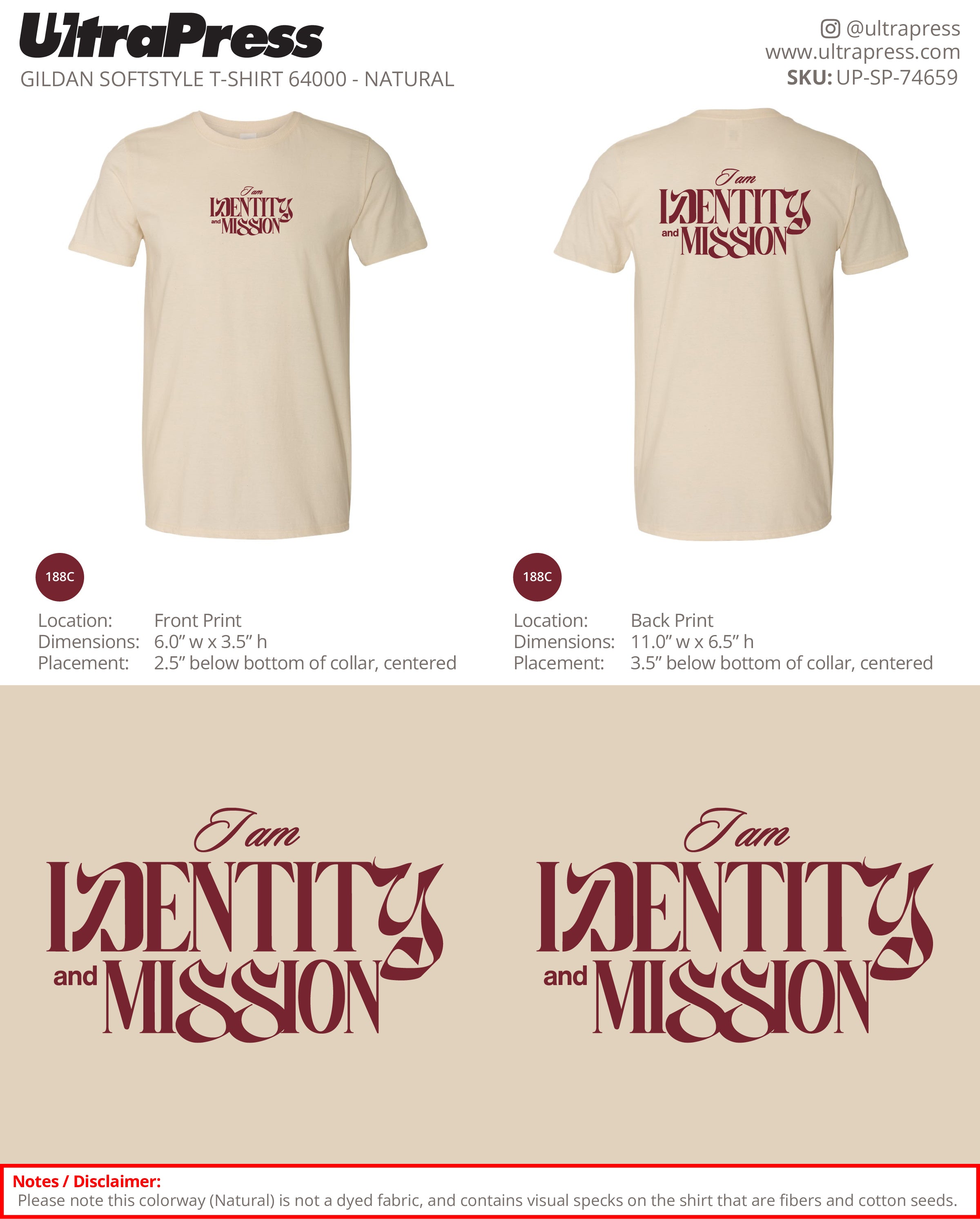 UP-SP-74659 Identity Youth Retreat - Michelle Cruz - 50 Min Qty (Bulk)