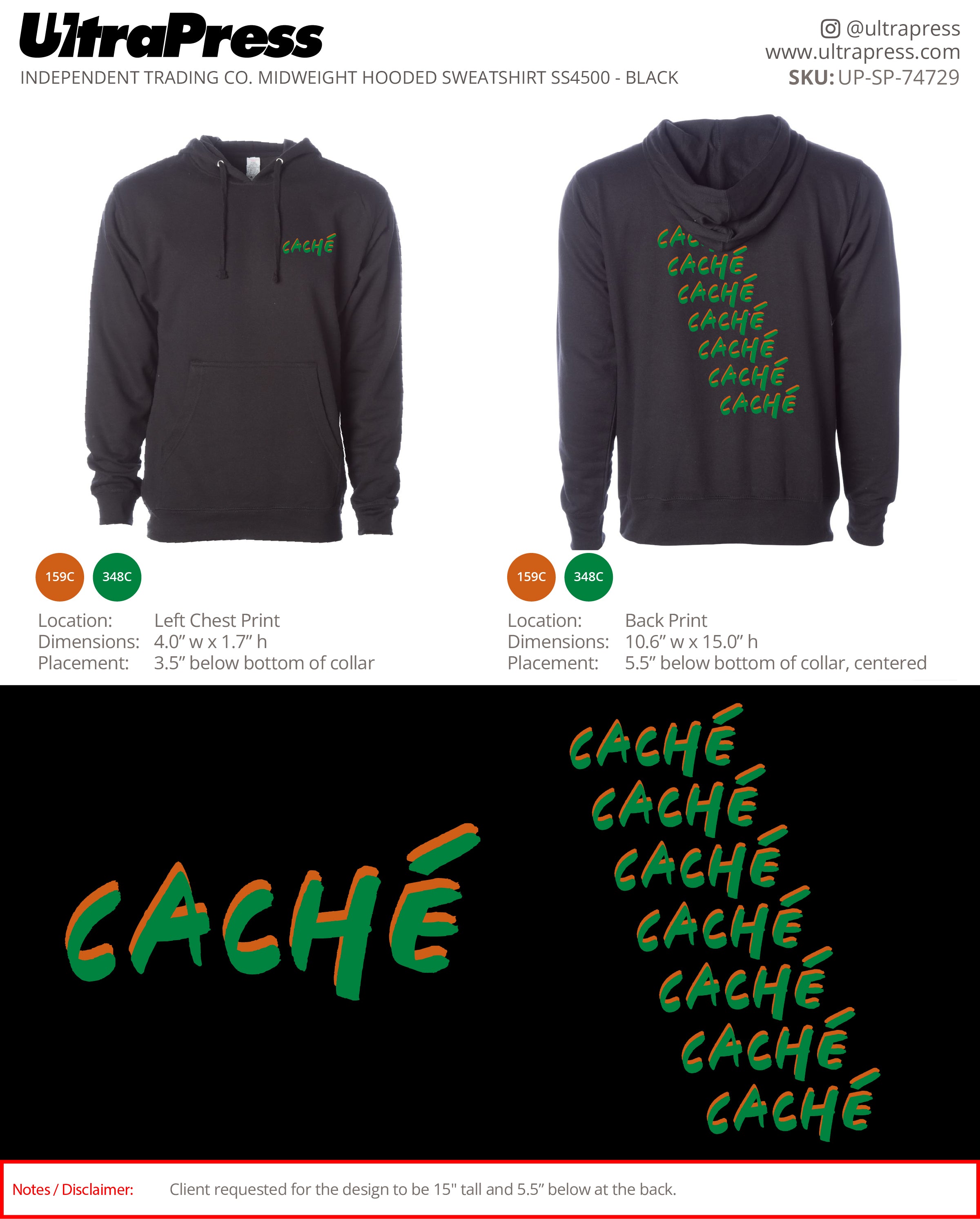 UP-SP-74729 Cache - Florent Thomas 50 Pieces Package (Bulk)