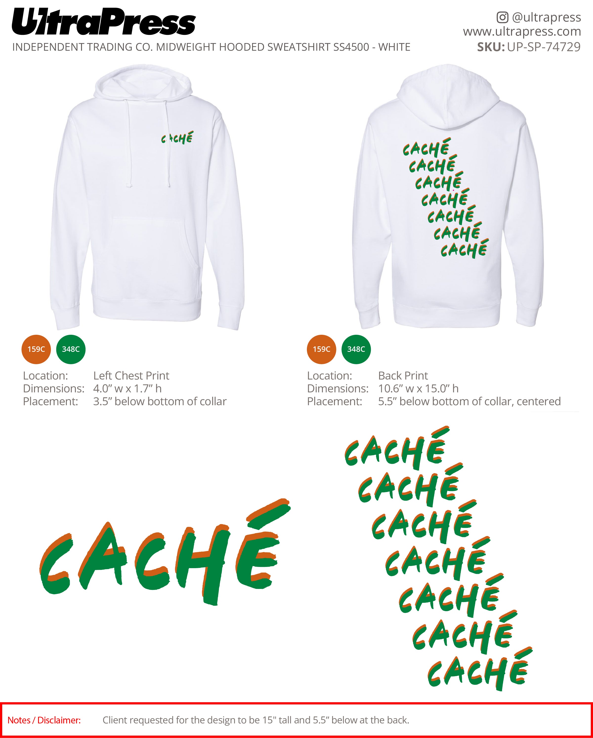 UP-SP-74729 Cache - Florent Thomas 50 Pieces Package (Bulk)