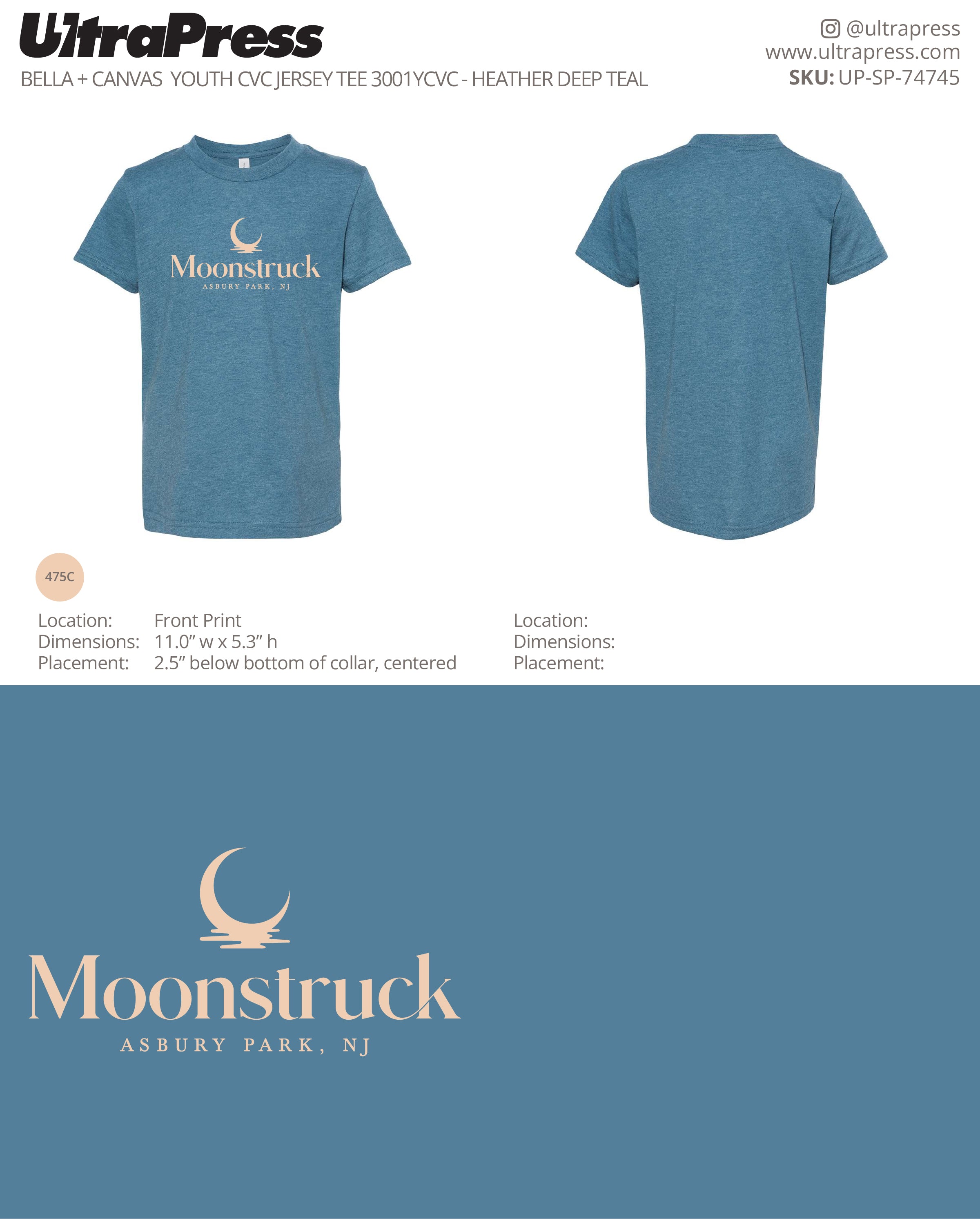 UP-SP-74745 Moonstruck Restaurant Tees and Sweaters - Vincent Costa 72 Min Qty (Bulk)