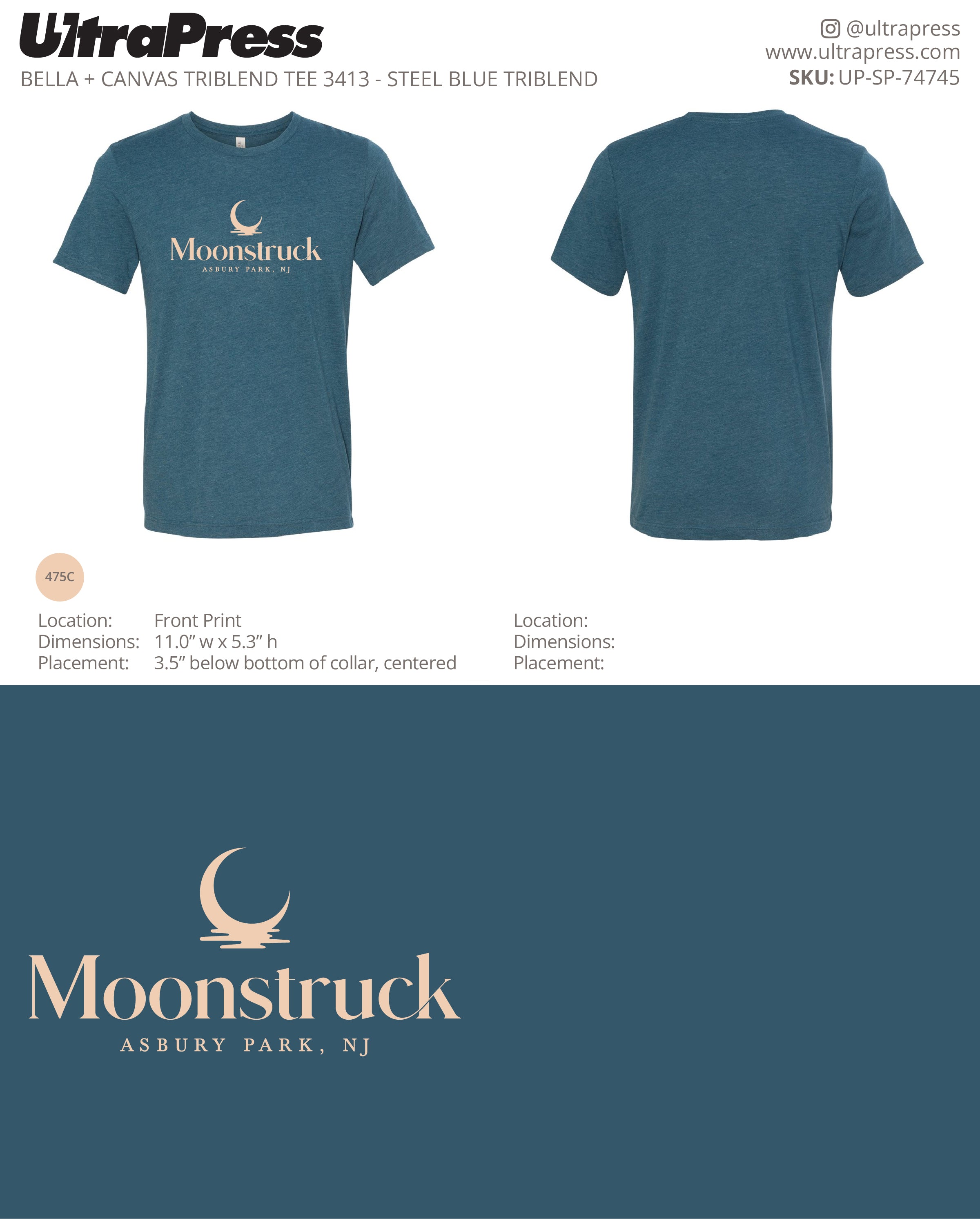 UP-SP-74745 Moonstruck Restaurant Tees and Sweaters - Vincent Costa 72 Min Qty (Bulk)