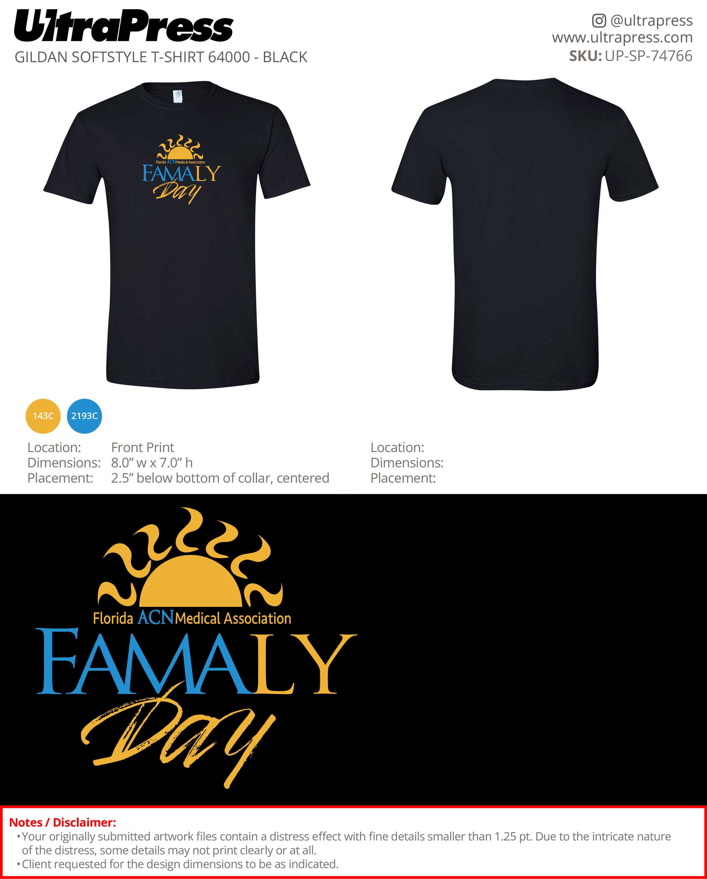 UP-SP-74766 Famaly Day - Nelly Figueroa 100 Pieces Package (Bulk)