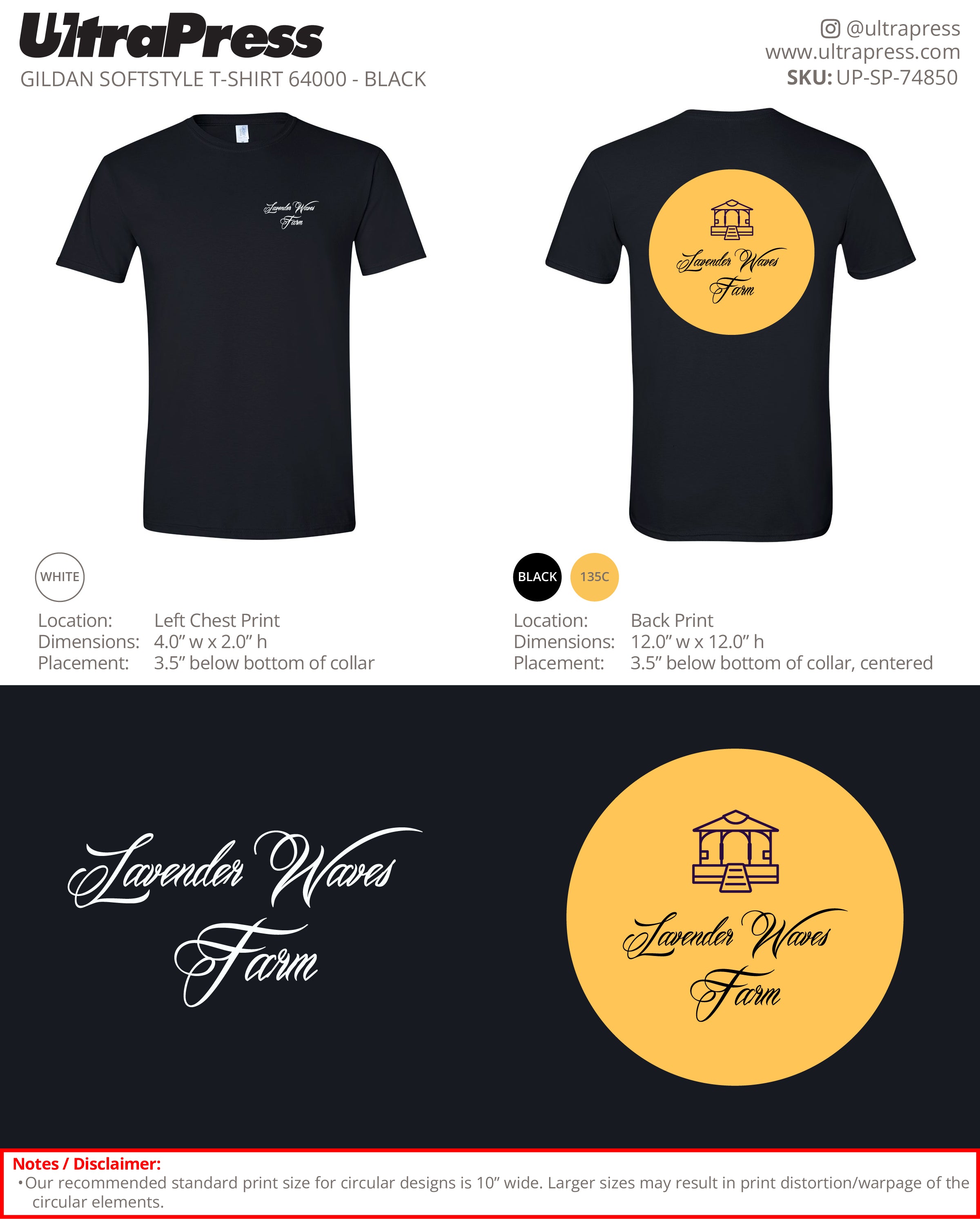 UP-SP-74850 Lavender Waves Farm - Henry Cabrera 24 Min Qty(Bulk)