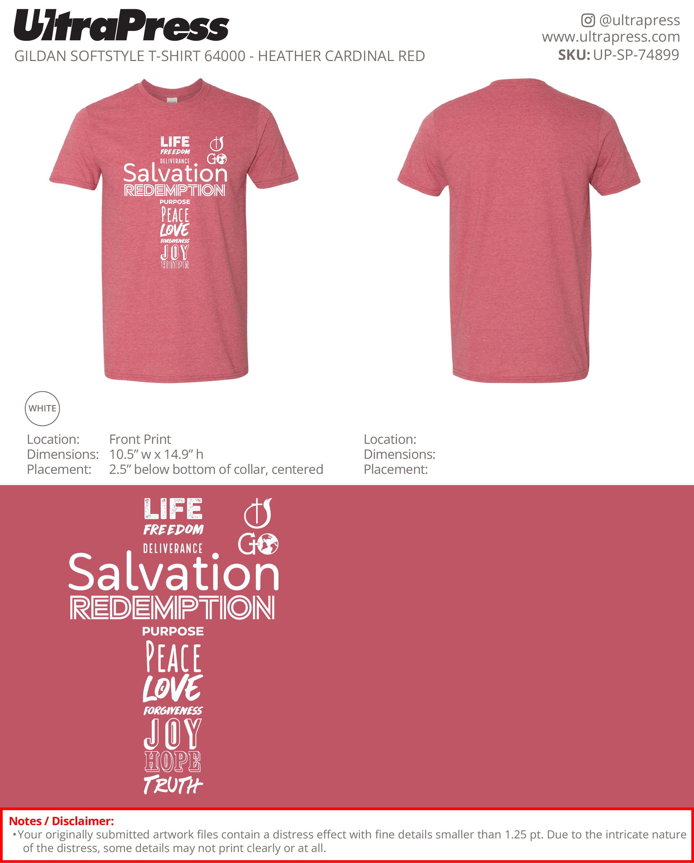 UP-SP-74899 GO Cross Shirt 2025 - Jason Riffe 100 Min Qty (Bulk)