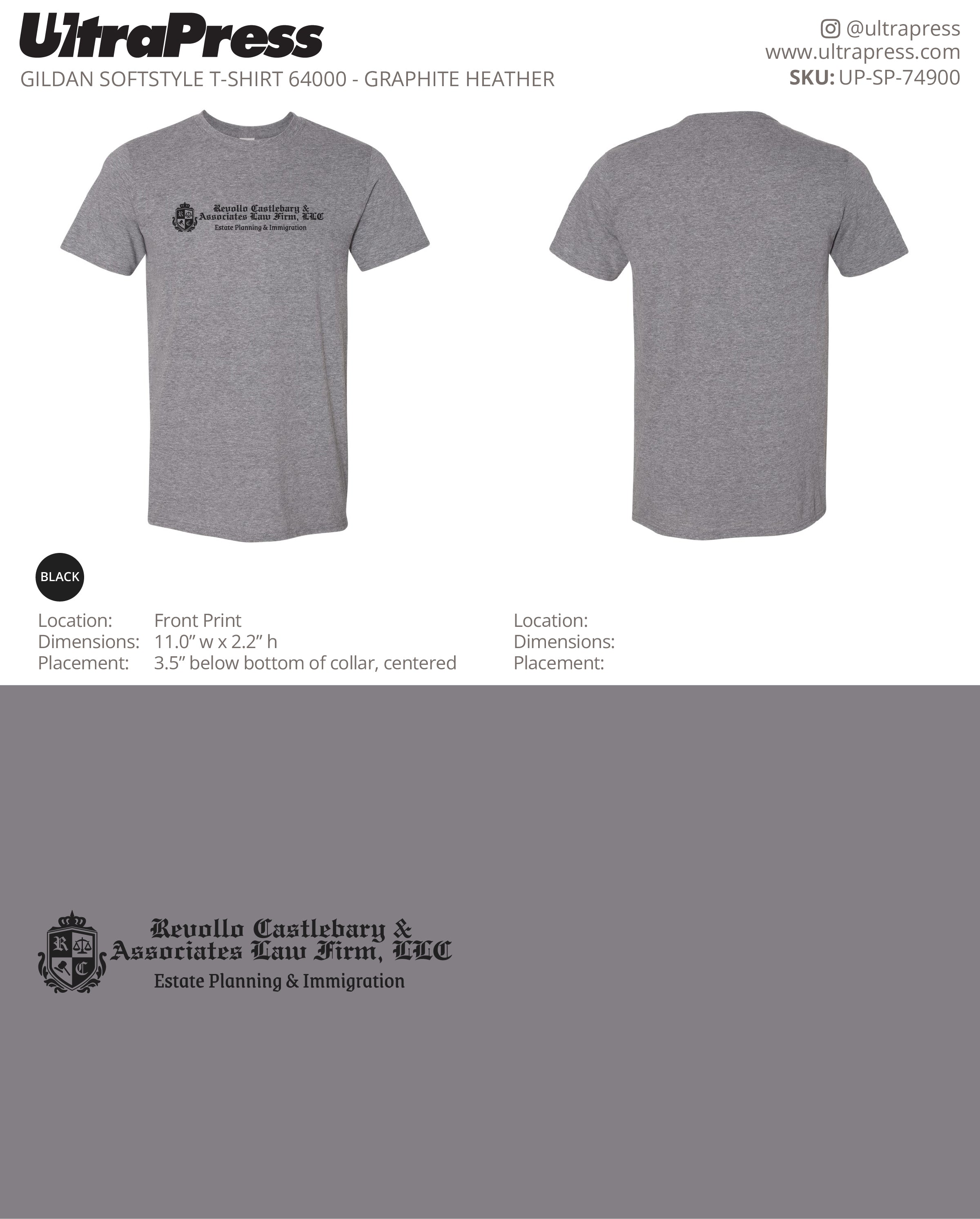 UP-SP-74900 Revollo Castlebary & Associates Law Firm, LLC - Priscilla Castlebary 100 Min Qty (Bulk)