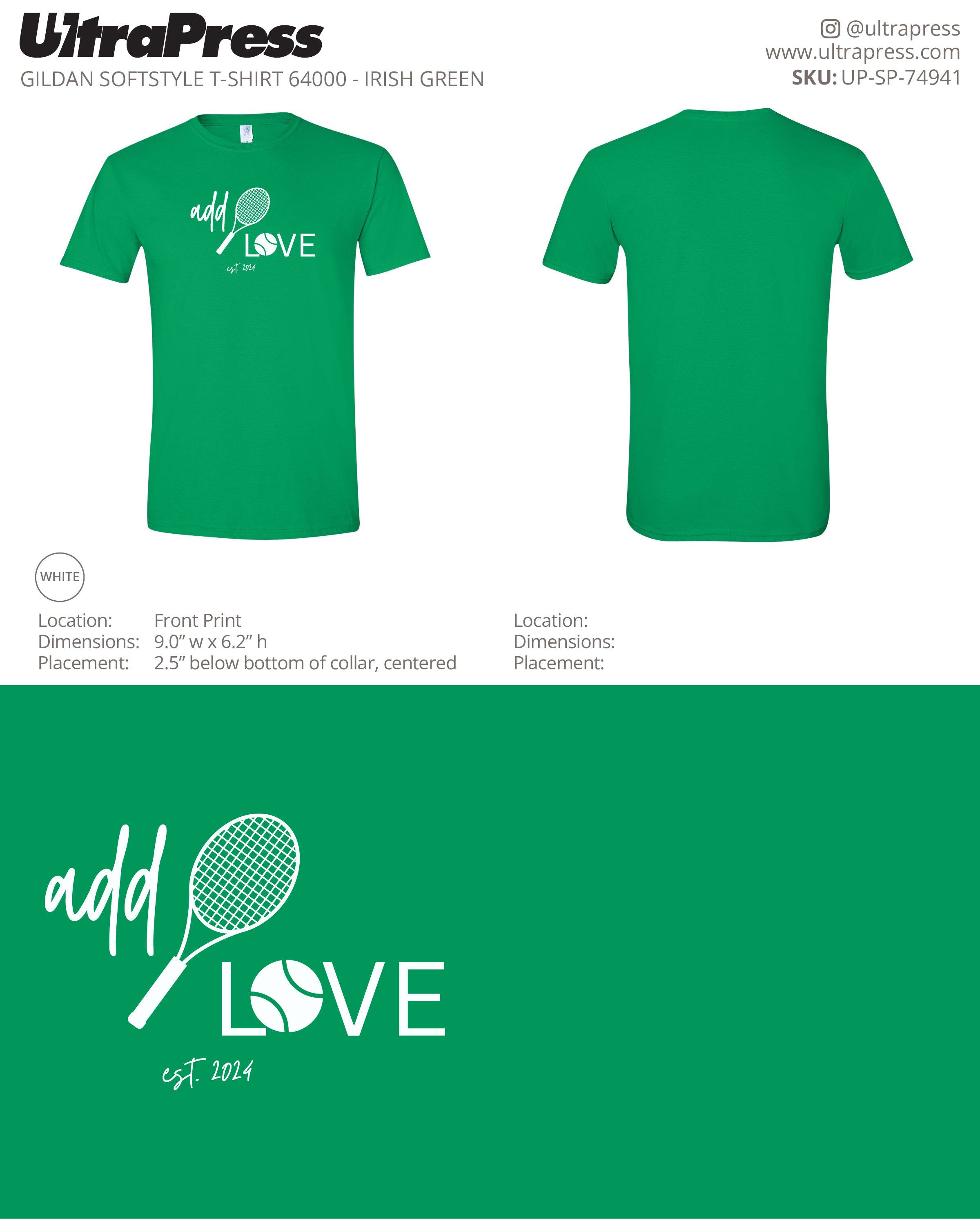 UP-SP-74941 Add Love - Ashley Roth 50 Min Qty (Bulk)