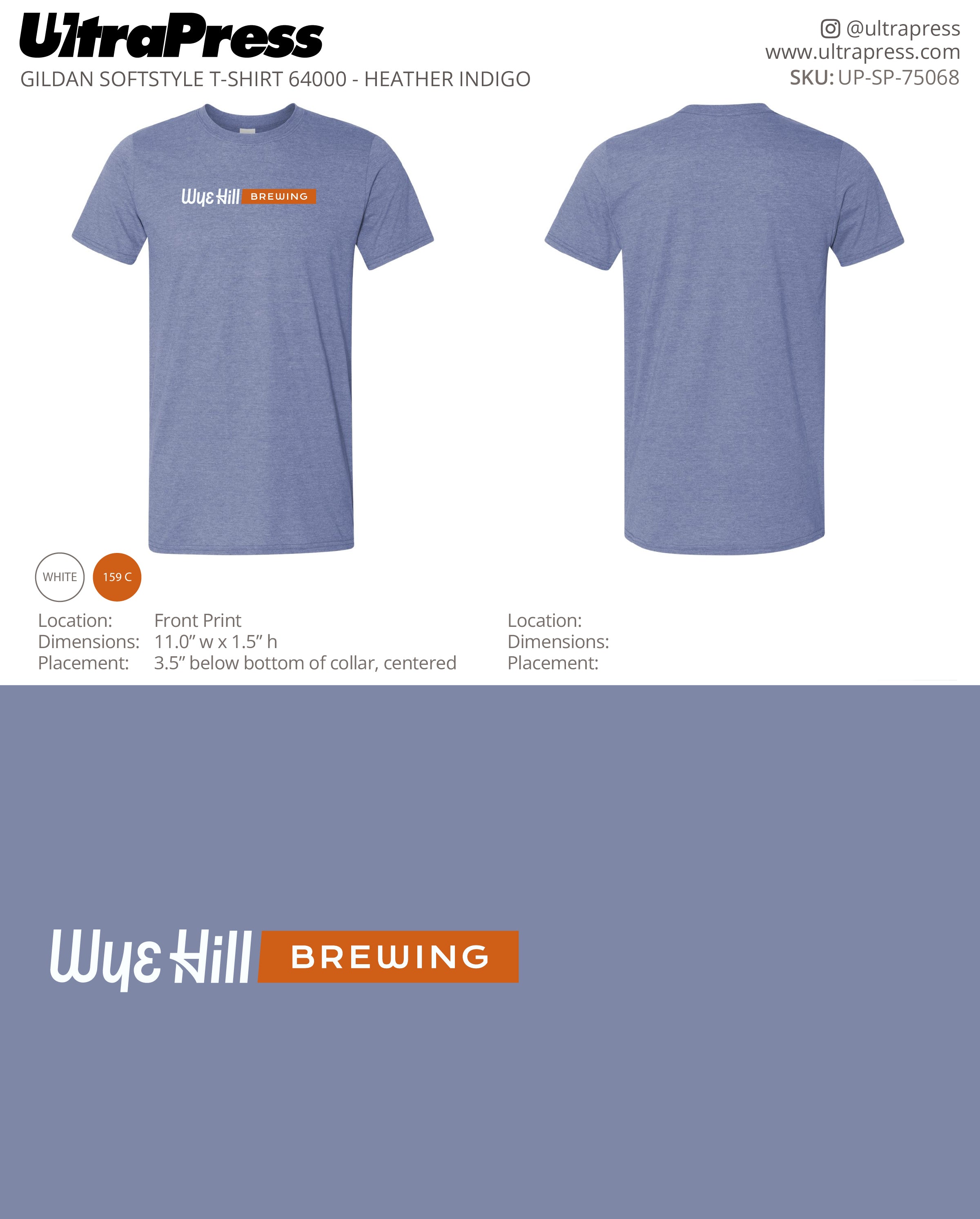 UP-SP-75068 Wye Hill Brewing - Chris Borreson 100 Min Qty (Bulk)