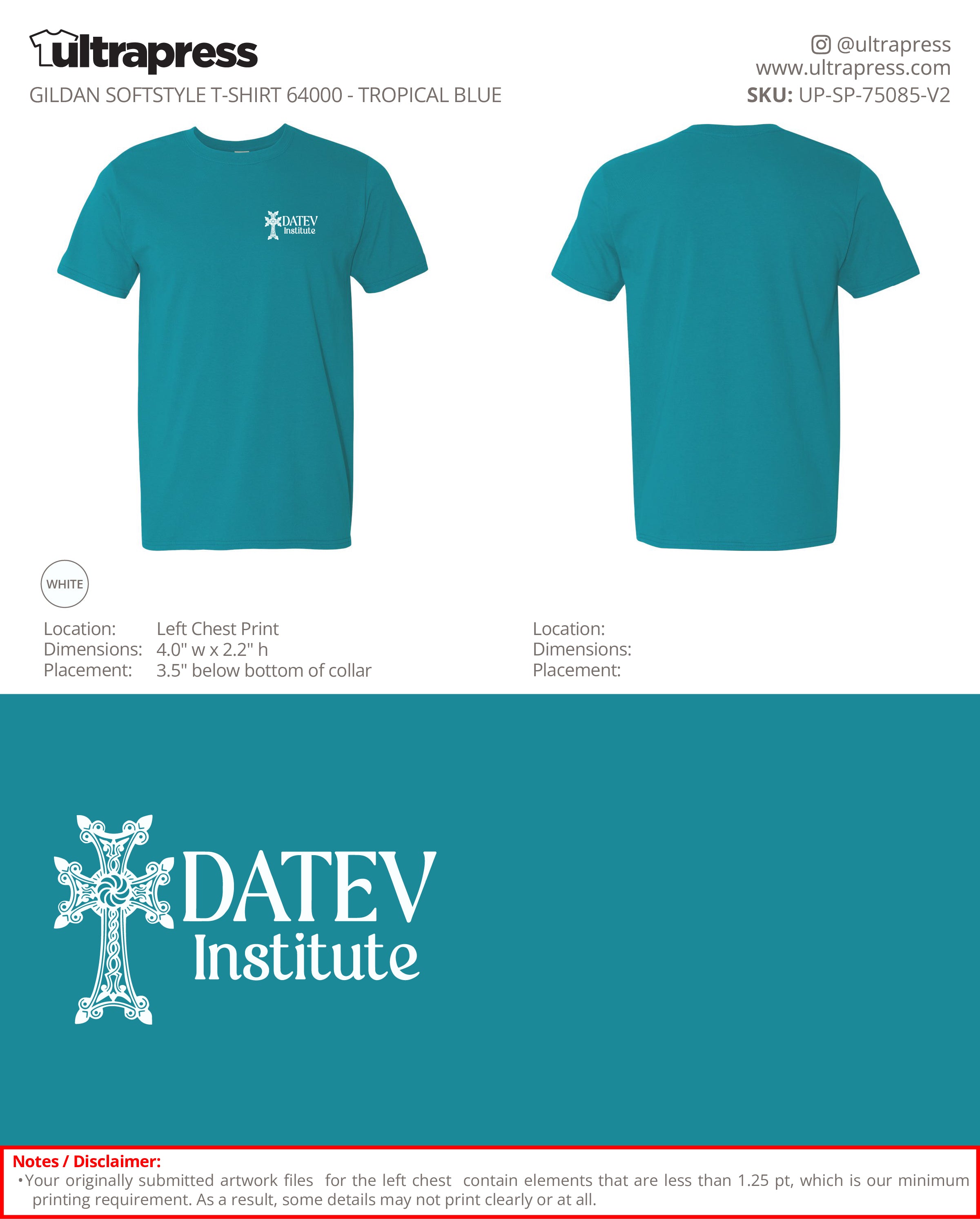 UP-SP-75085 Datev Institute - Maggie Kouyoumdjian - 100 Min Qty - Package Deal (Bulk)