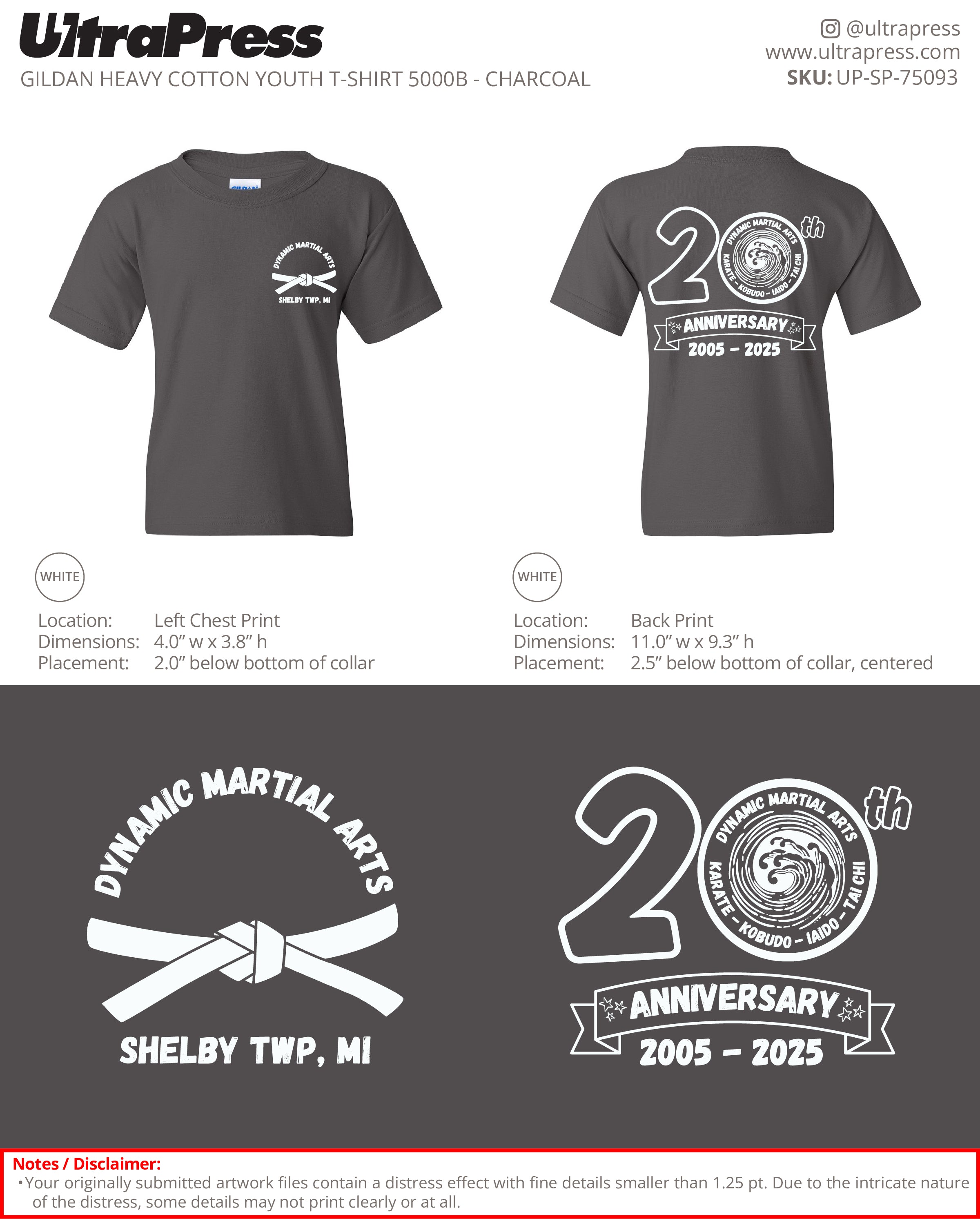 UP-SP-75093 Dynamic Martial Arts - Jon Davis 24 Min Qty (Bulk)