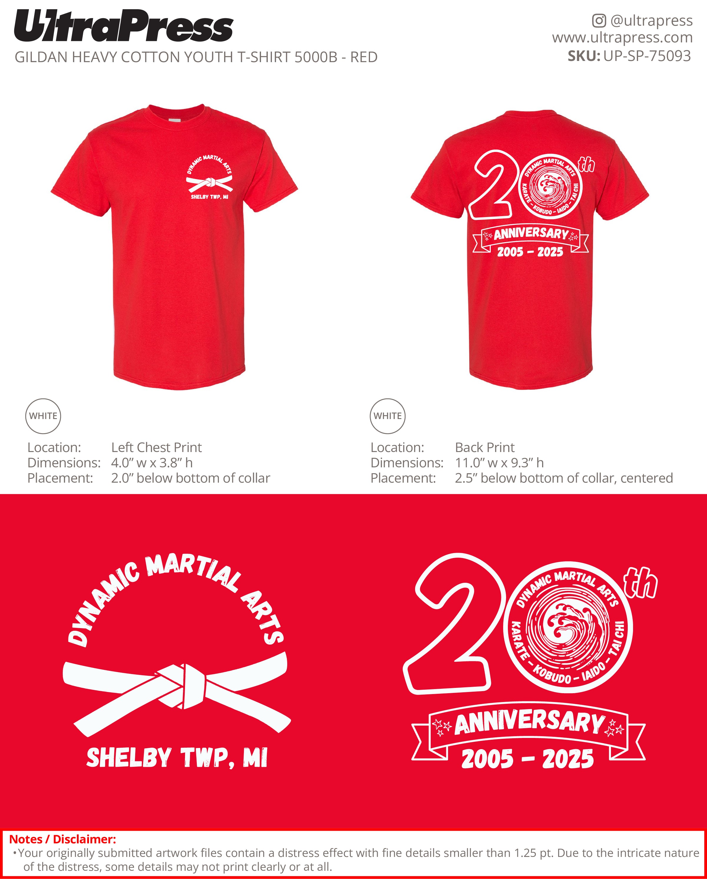 UP-SP-75093 Dynamic Martial Arts - Jon Davis 24 Min Qty (Bulk)