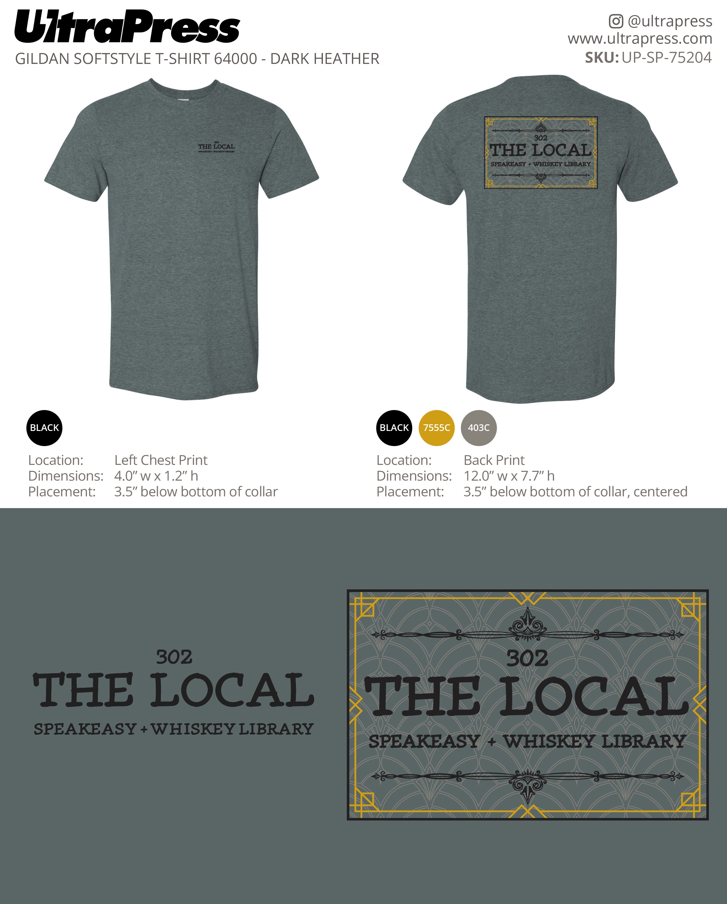 UP-SP-75204 The Local - Christopher Desch 100 Pieces Package (Bulk)