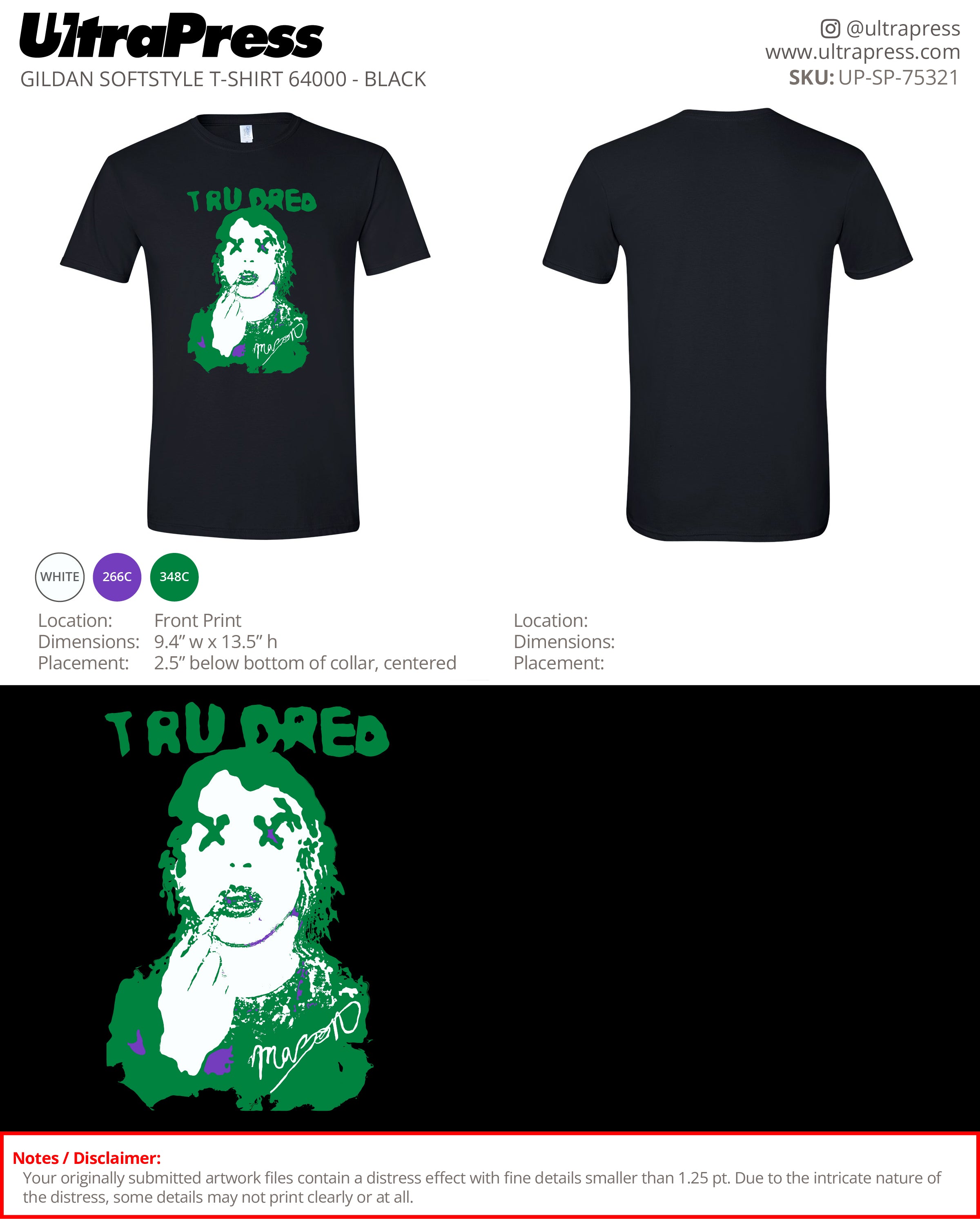 UP-SP-75321 Tru Dred - Peter Scavello 100 Pieces Package (Bulk)