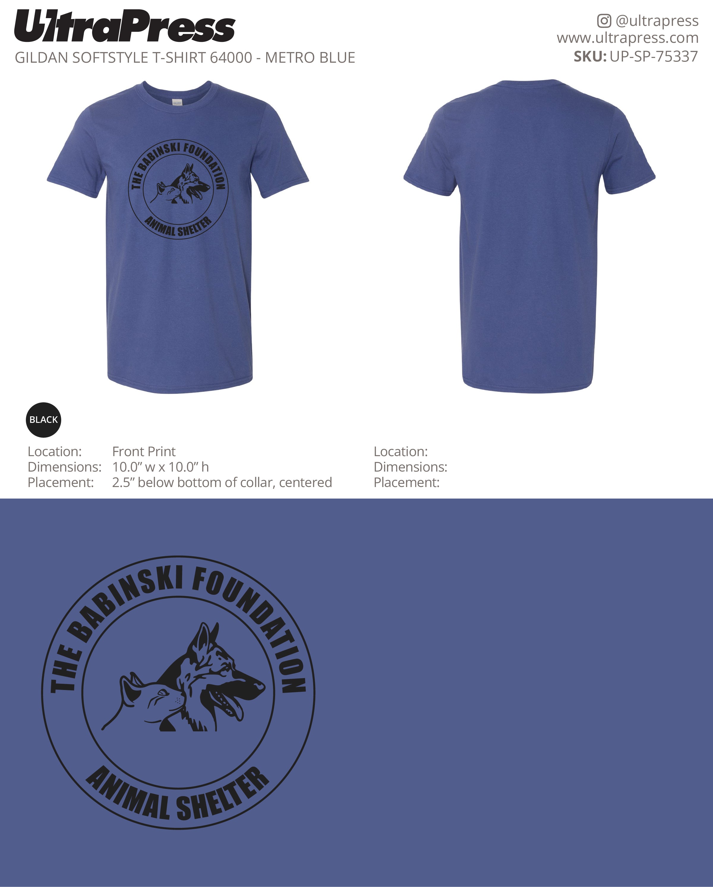 UP-SP-75337 The Babinski Foundation - Donna Sutton 100 Min Qty (Bulk)