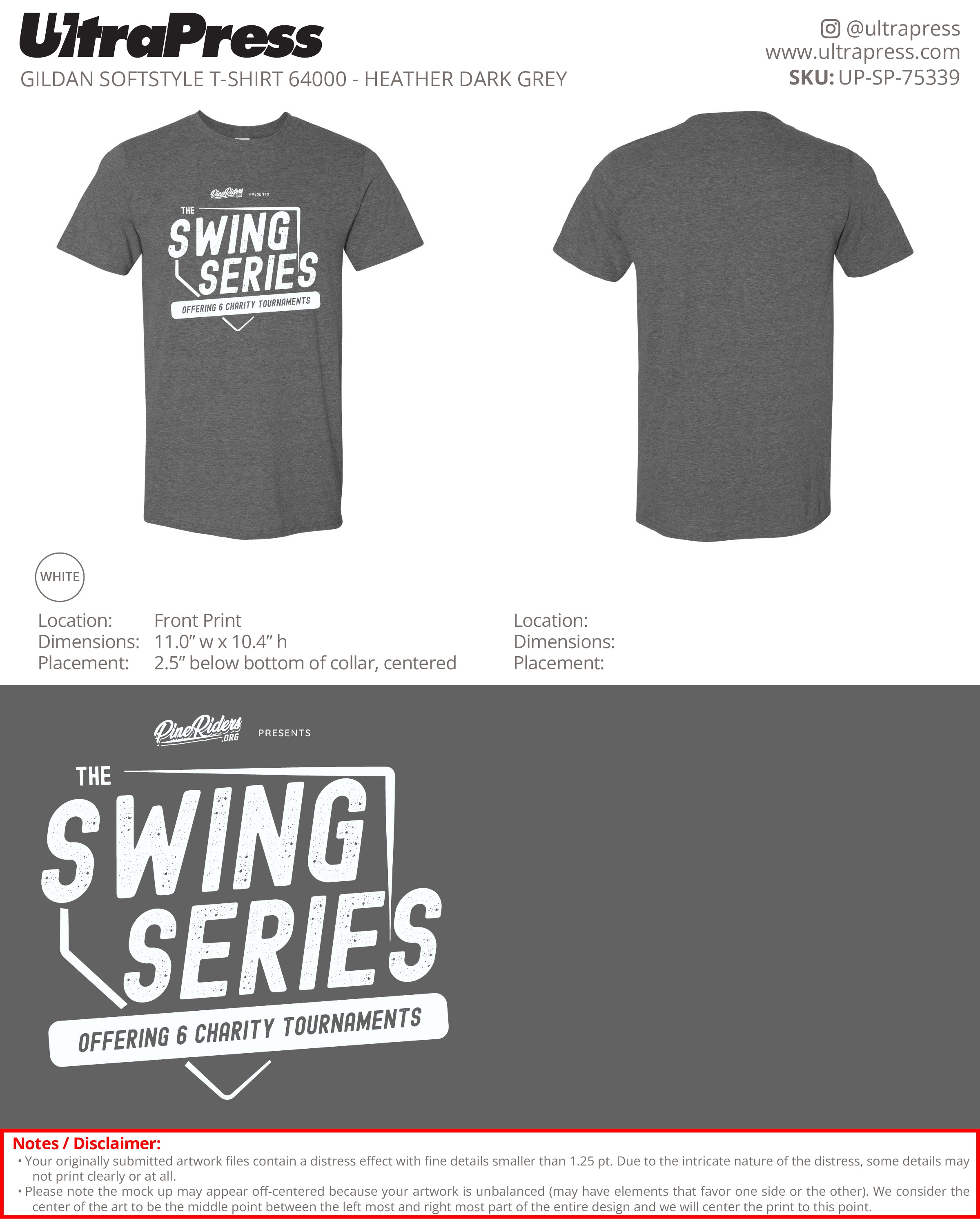 UP-SP-75339 The Swing Series - Josh Neuberger 100 Min Qty (Bulk)