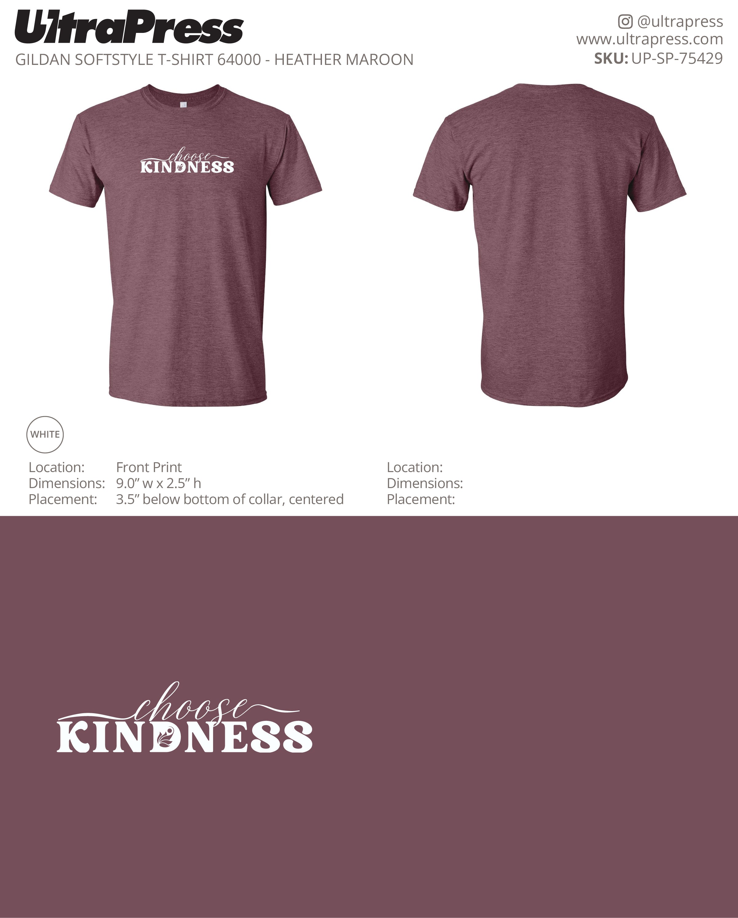 UP-SP-75429 Choose Kindness - Nicole Pham 100 Min Qty (Bulk)