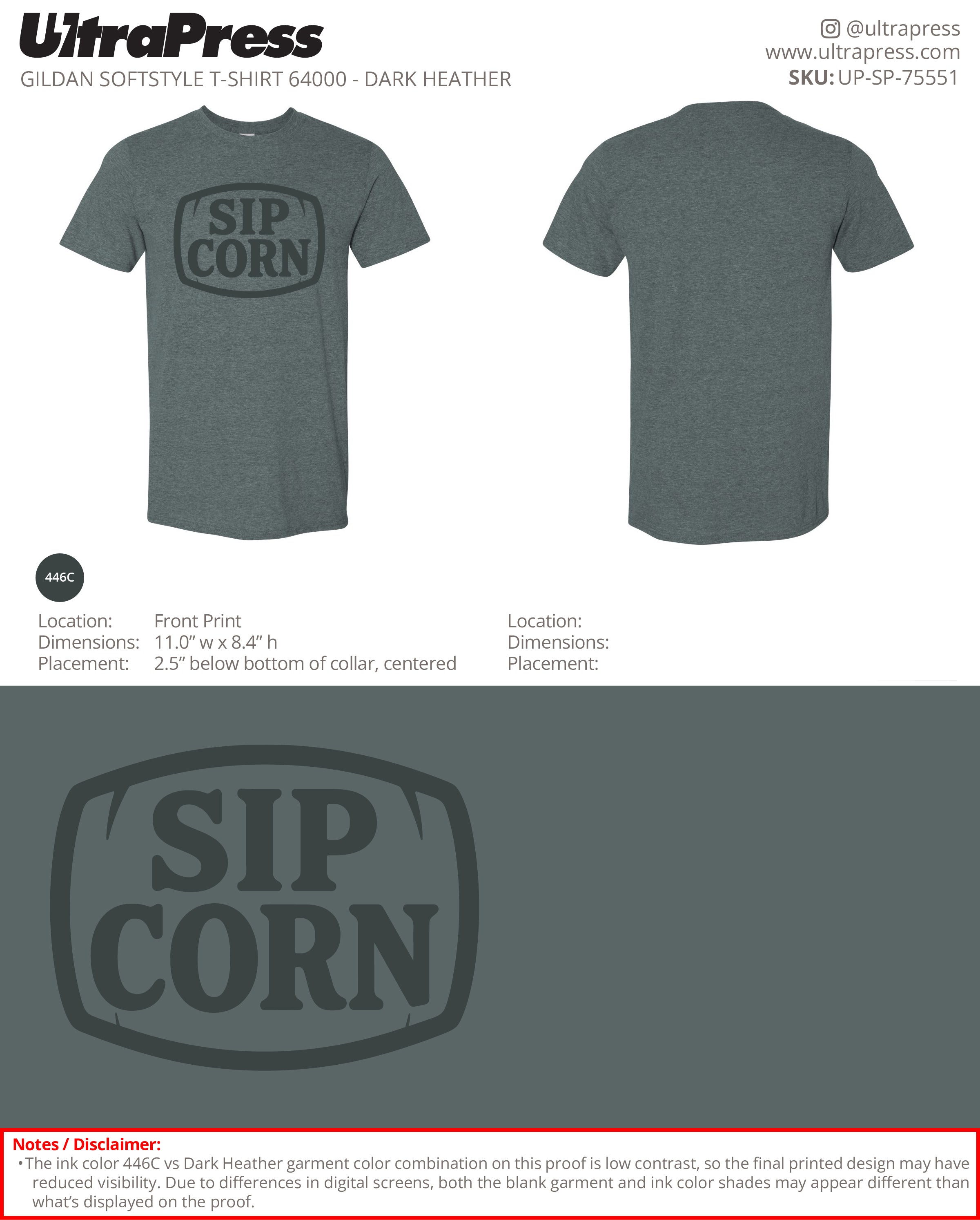 UP-SP-75551 Sip Corn - Tony Catanzaro 100 Min Qty (Bulk)