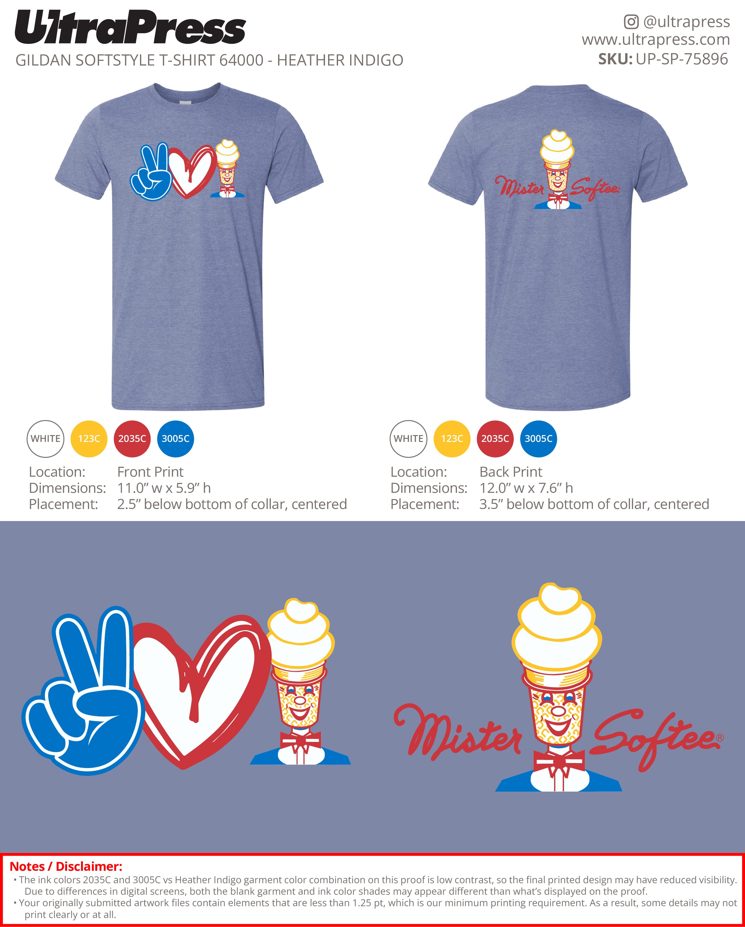 UP-SP-75896 Mister Softee - Pete McFadden 100 Pieces Package (Bulk)