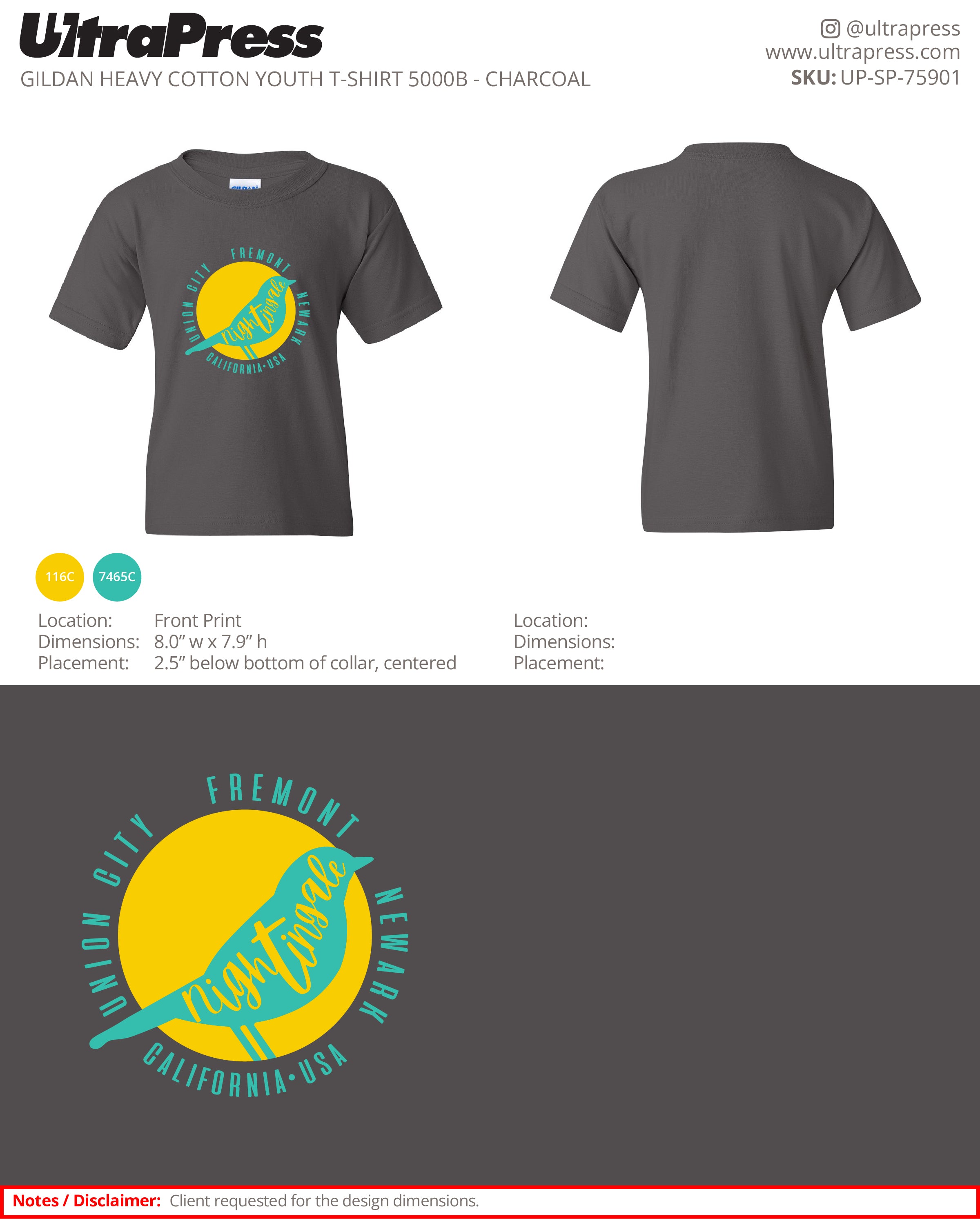 UP-SP-75901 Tri City Nightingale - Jo Jo 100 Min Qty (Bulk)