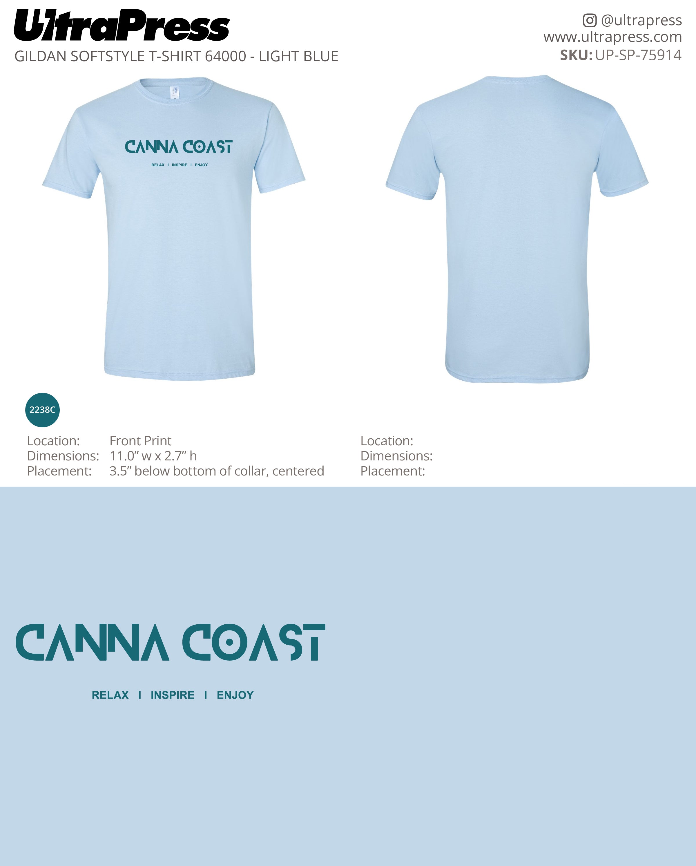 UP-SP-75914 Canna Coast - Brian Hyun 100 Pieces Package (Bulk)