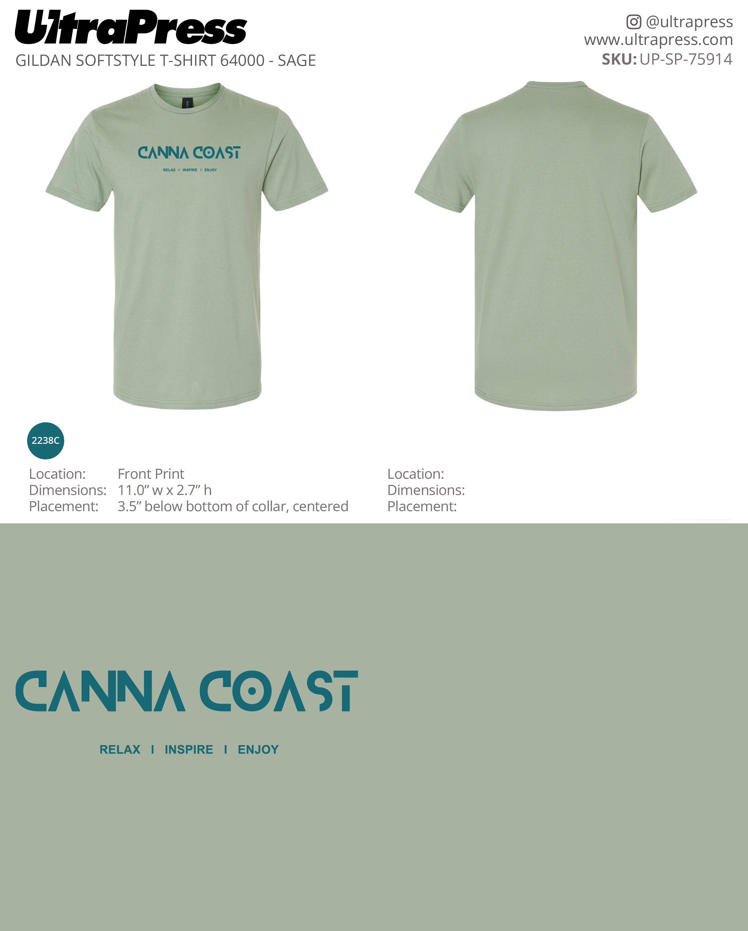 UP-SP-75914 Canna Coast - Brian Hyun 100 Pieces Package (Bulk)