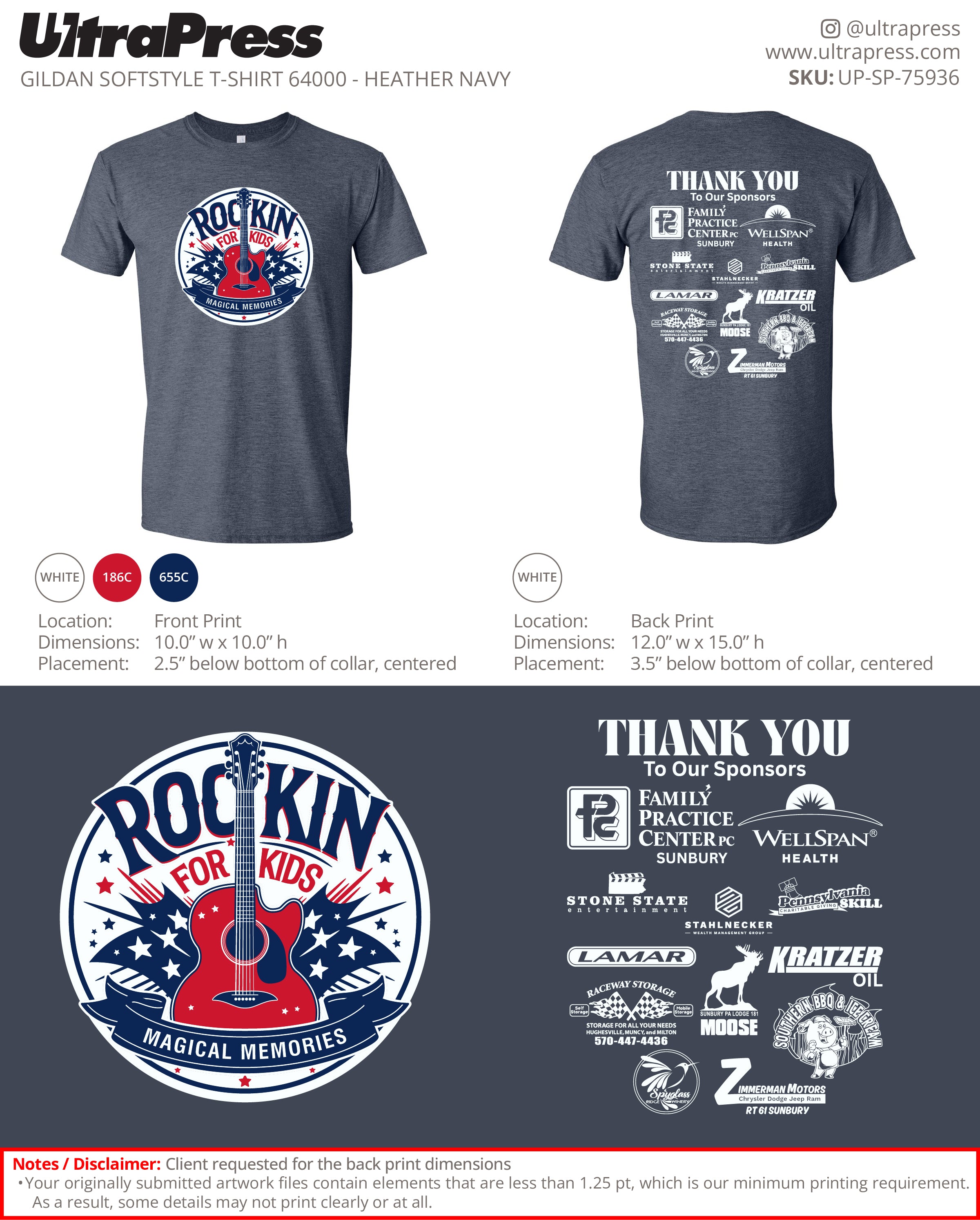 UP-SP-75936 Rockin For Kids - Kerry Tilford 100 Min Qty (Bulk)