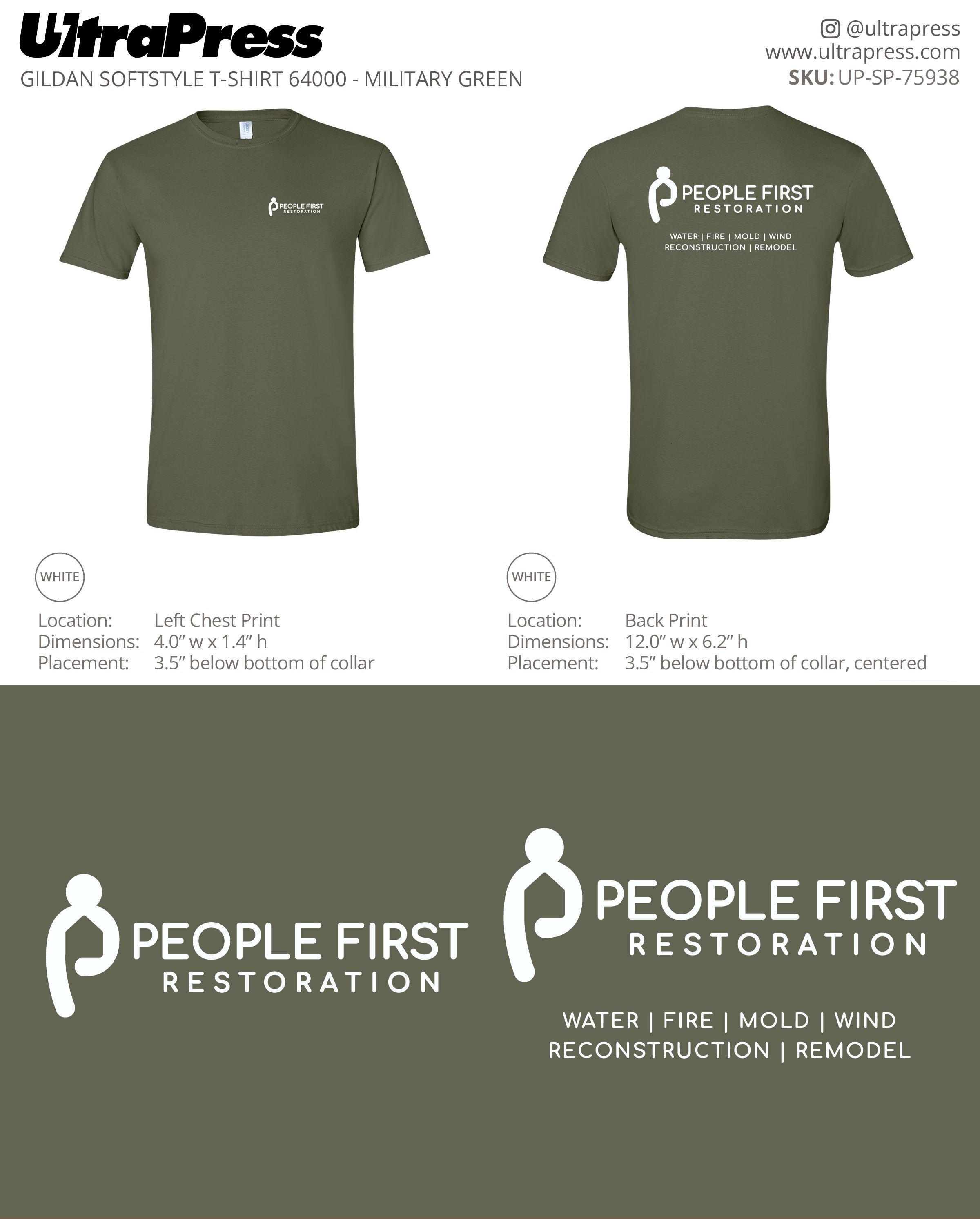 UP-SP-75938 People First Restoration - Michael McKeeby - 100 Min Qty (Bulk)