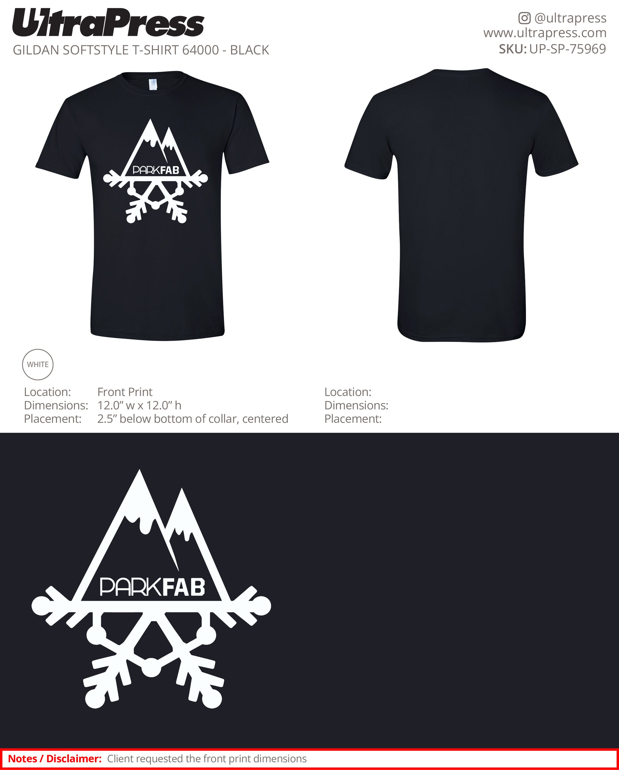 UP-SP-75969 Park Fab - Shawn Darling 100 Pieces Package (Bulk)