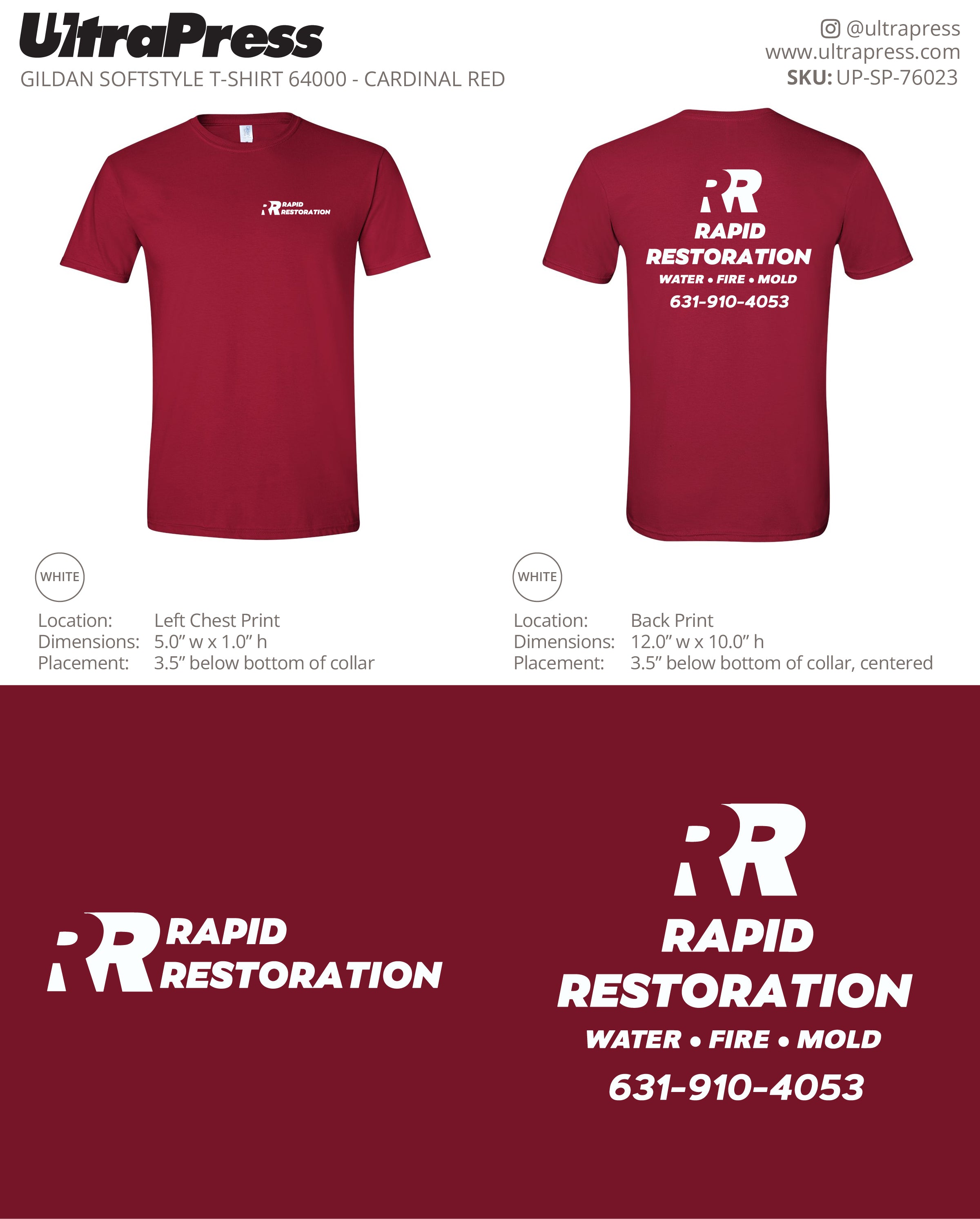 UP-SP-76023 Rapid Restoration - Stephen Raneri 100 Min Qty (Bulk)