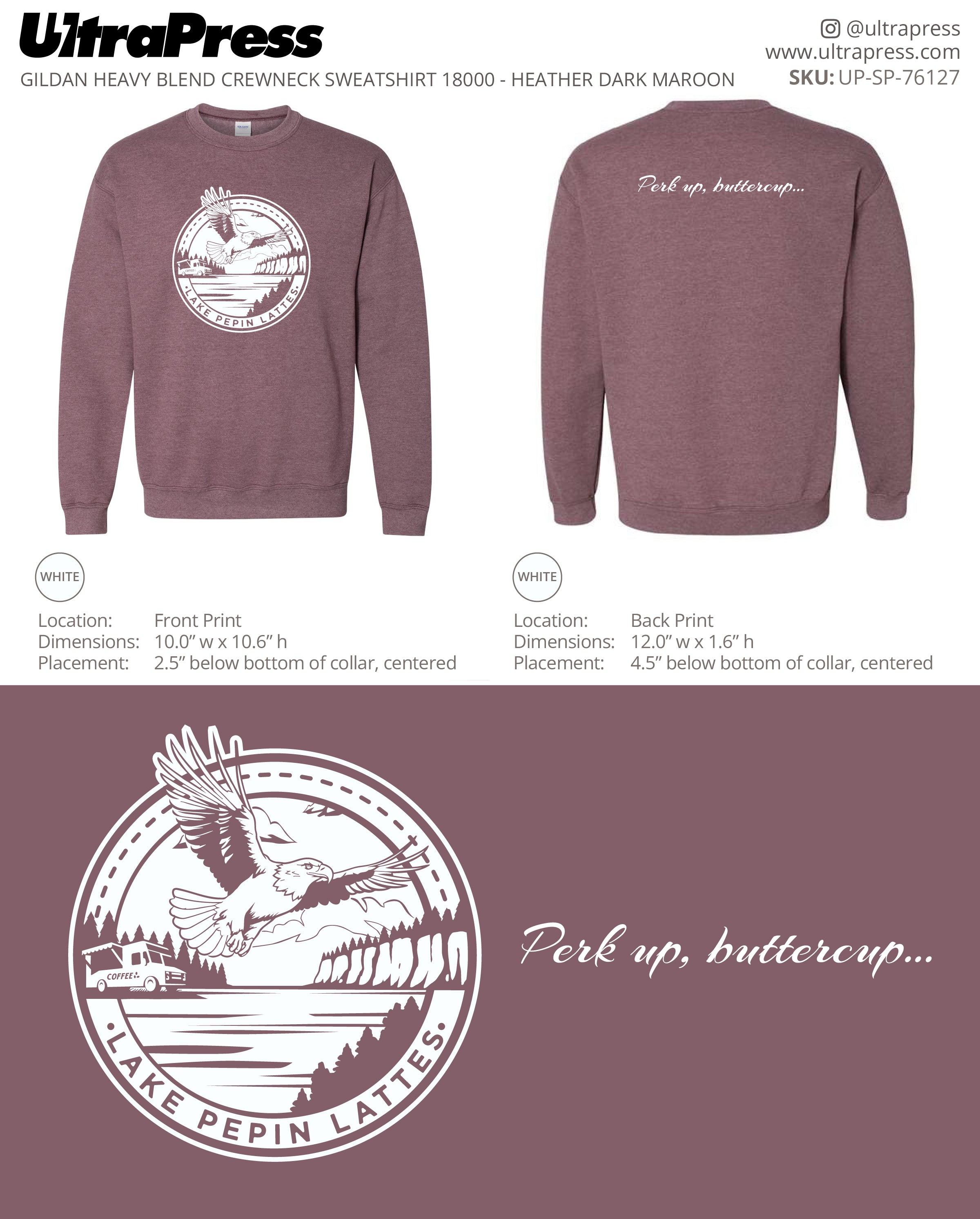 UP-SP-76127 Lake Pepin Lattes - Kyle Anderson 50 Pieces Package (Bulk)