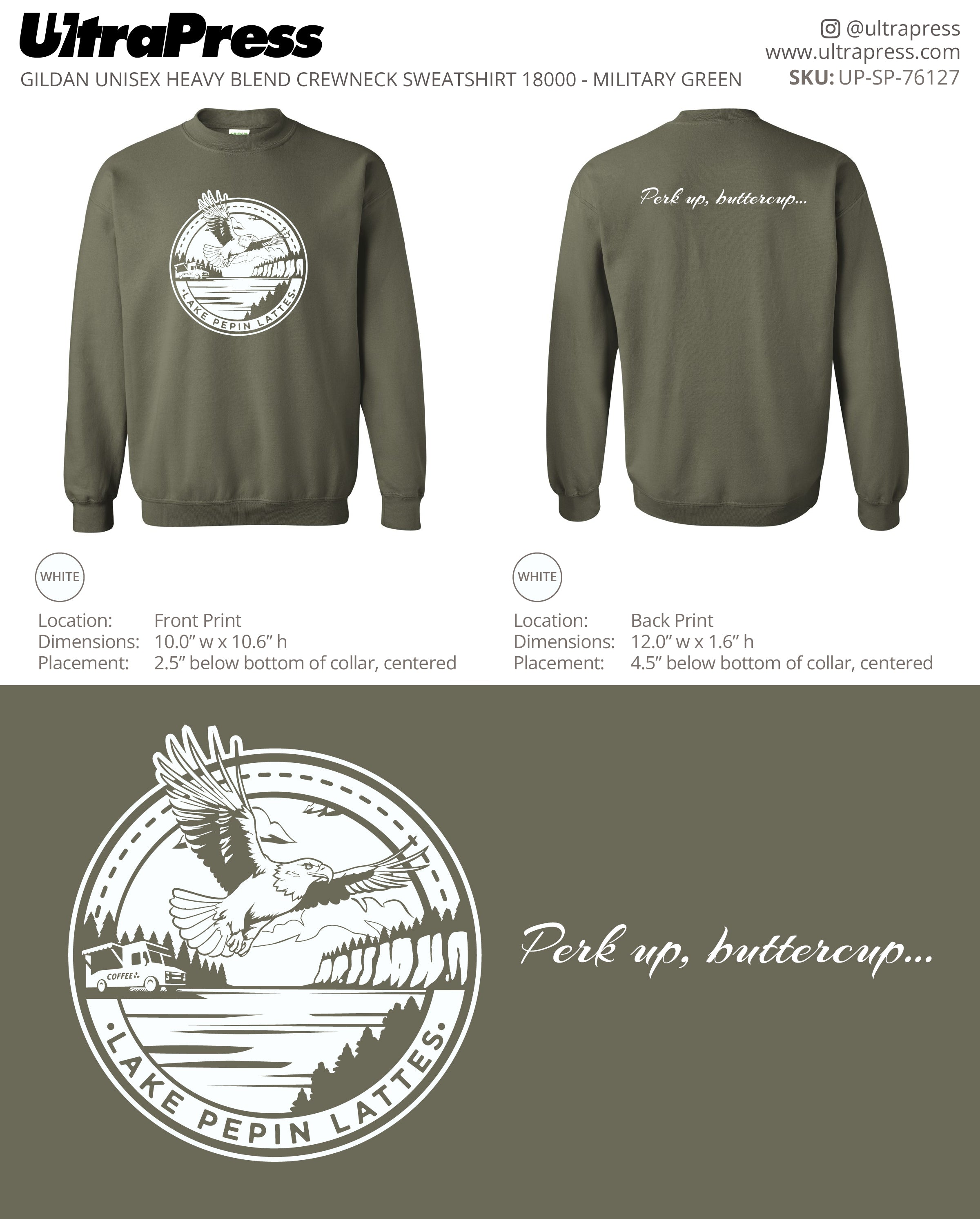 UP-SP-76127 Lake Pepin Lattes - Kyle Anderson 50 Pieces Package (Bulk)