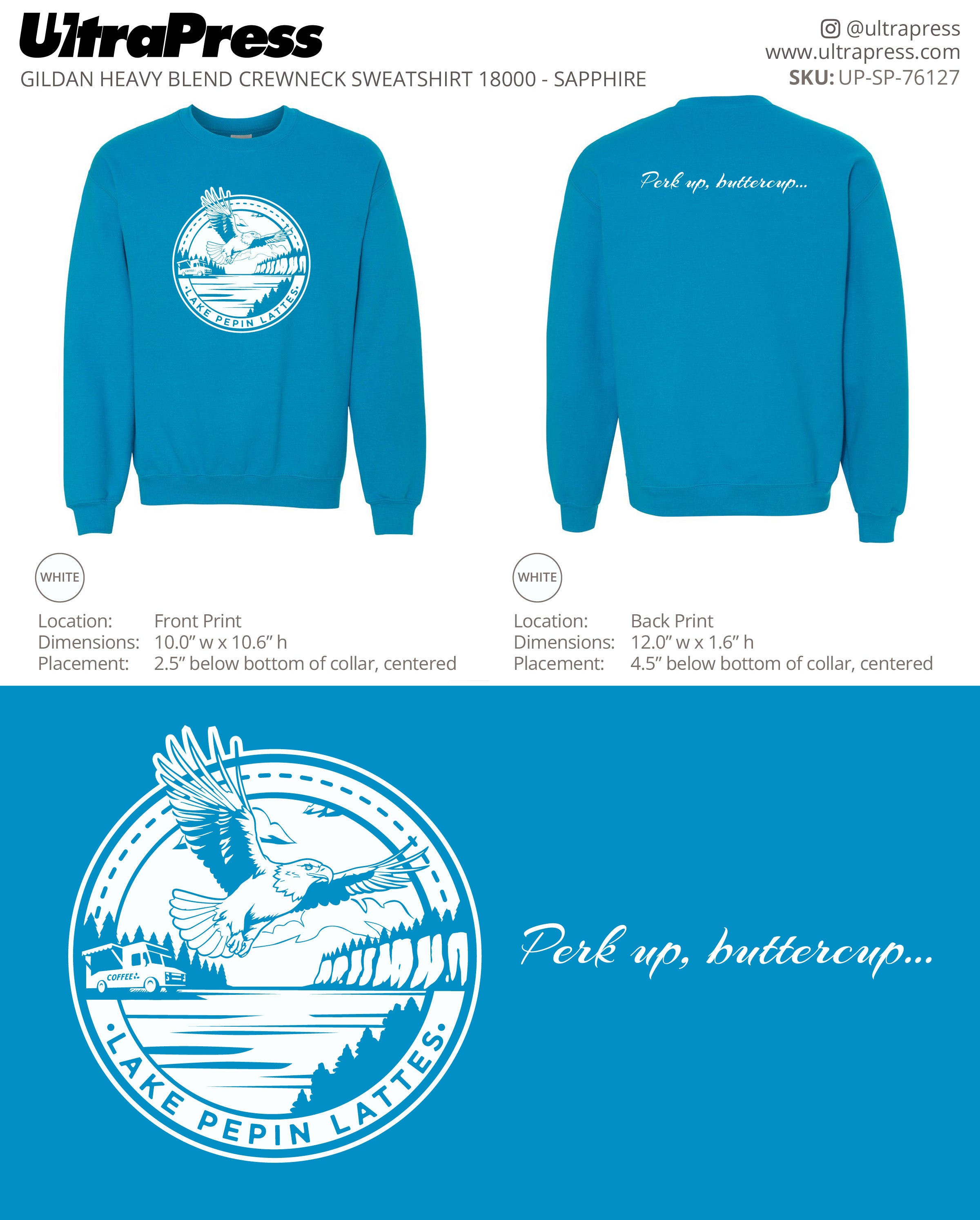 UP-SP-76127 Lake Pepin Lattes - Kyle Anderson 50 Pieces Package (Bulk)