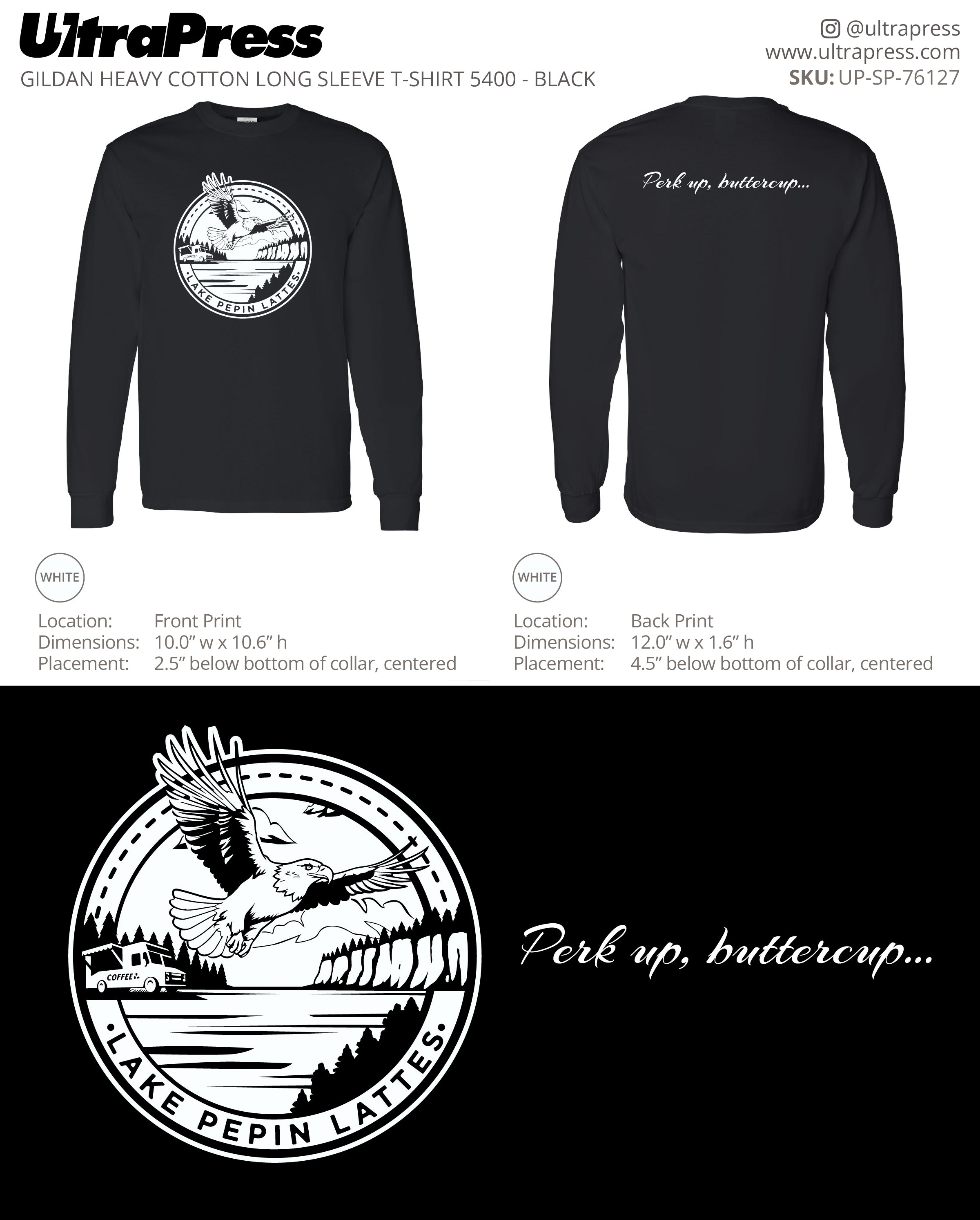 UP-SP-76127 Lake Pepin Lattes - Kyle Anderson 50 Pieces Package (Bulk)