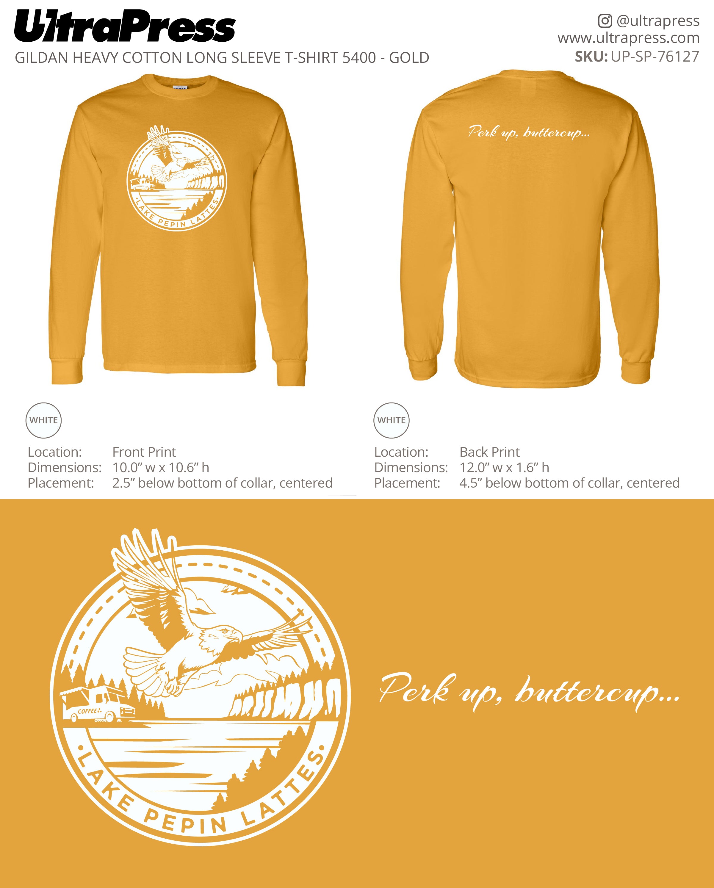 UP-SP-76127 Lake Pepin Lattes - Kyle Anderson 50 Pieces Package (Bulk)