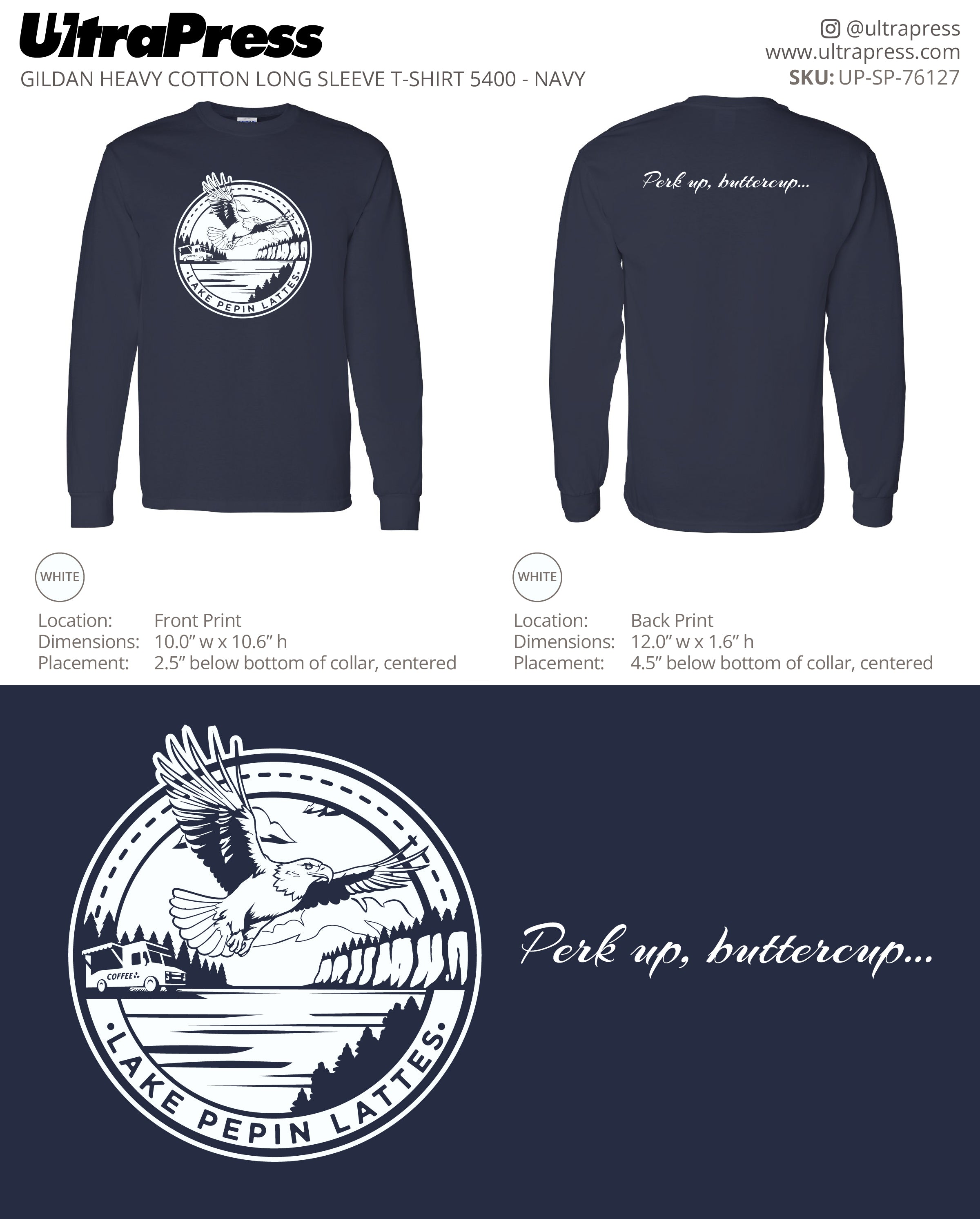 UP-SP-76127 Lake Pepin Lattes - Kyle Anderson 50 Pieces Package (Bulk)