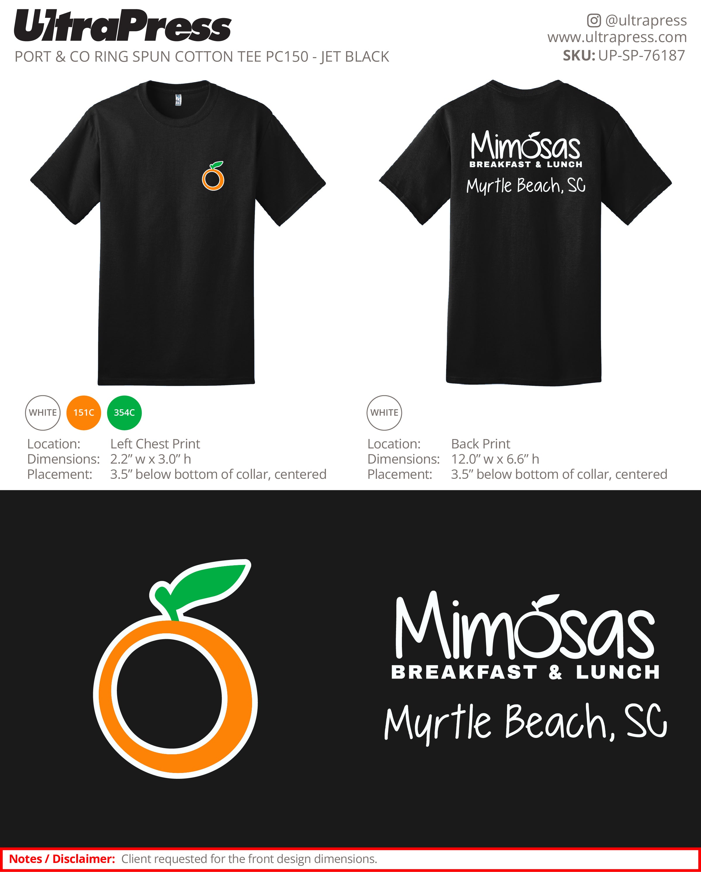 UP-SP-76187 Mimosas Breakfast & Lunch V2 - Besim Tabaku 100 Min Qty (Bulk)