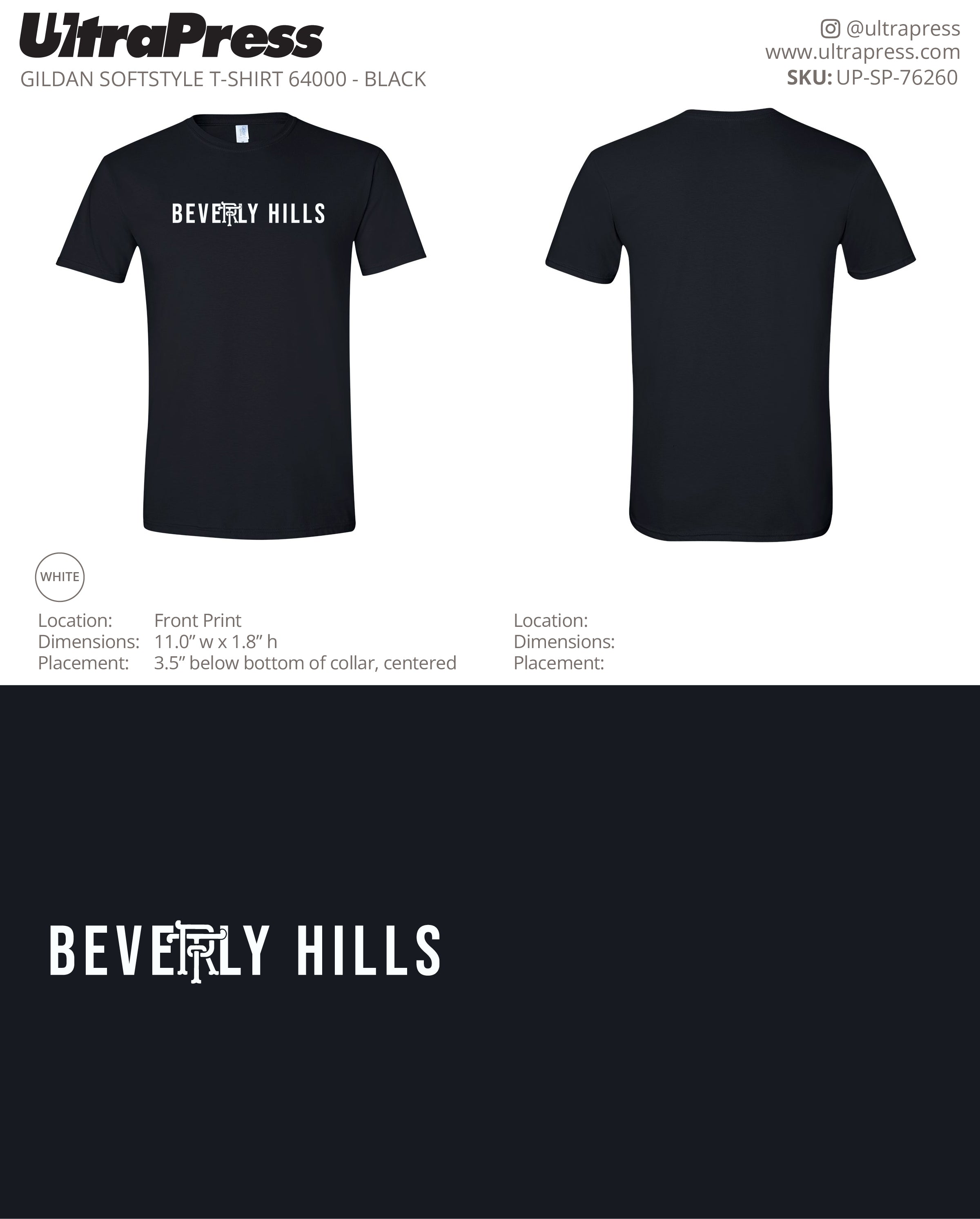 UP-SP-76260 Beverly Hills - Shahin Safae 100 Min Qty (Bulk)