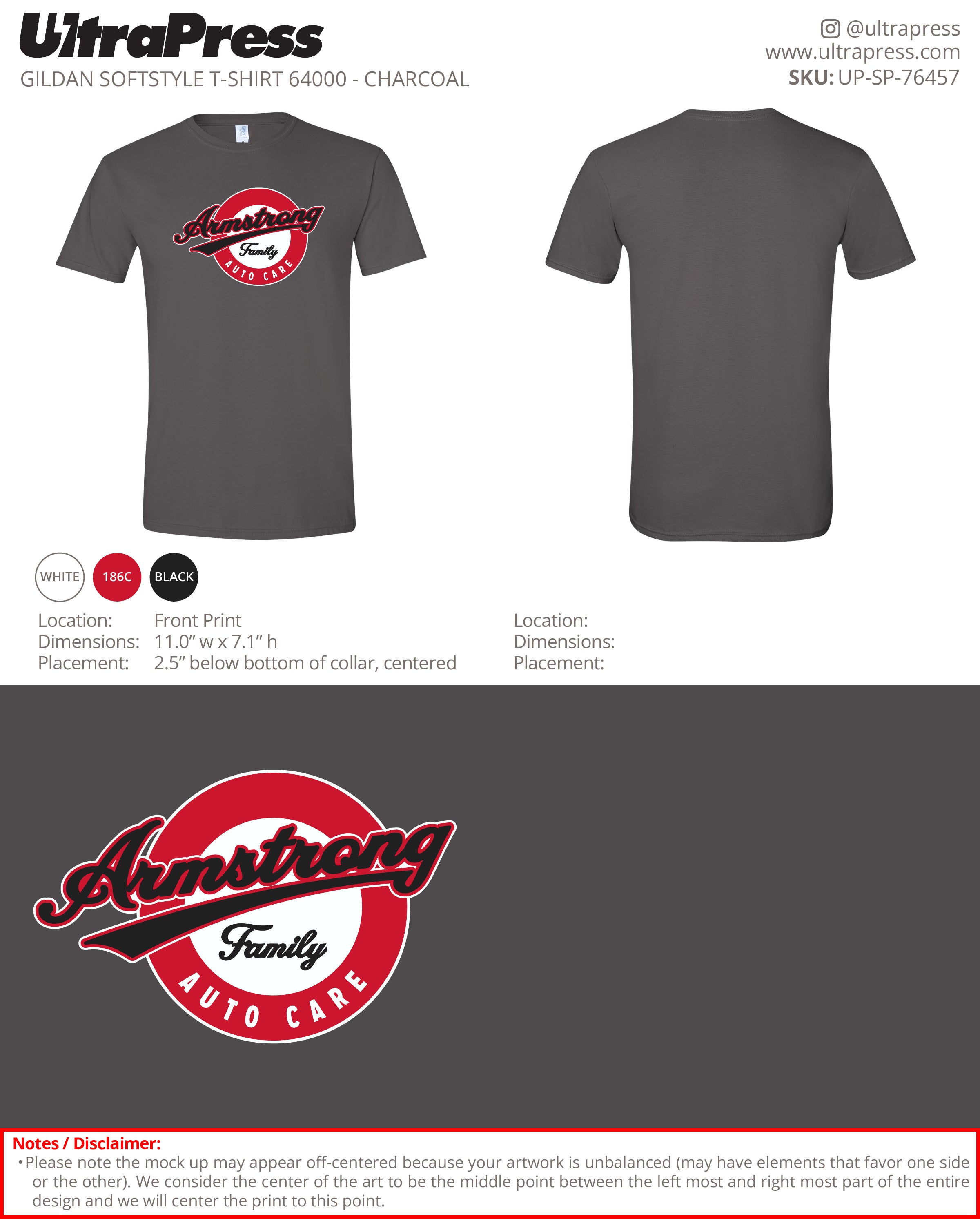 UP-SP-76457 Armstrong Family - Alex Armstrong 50 Min Qty (Bulk)