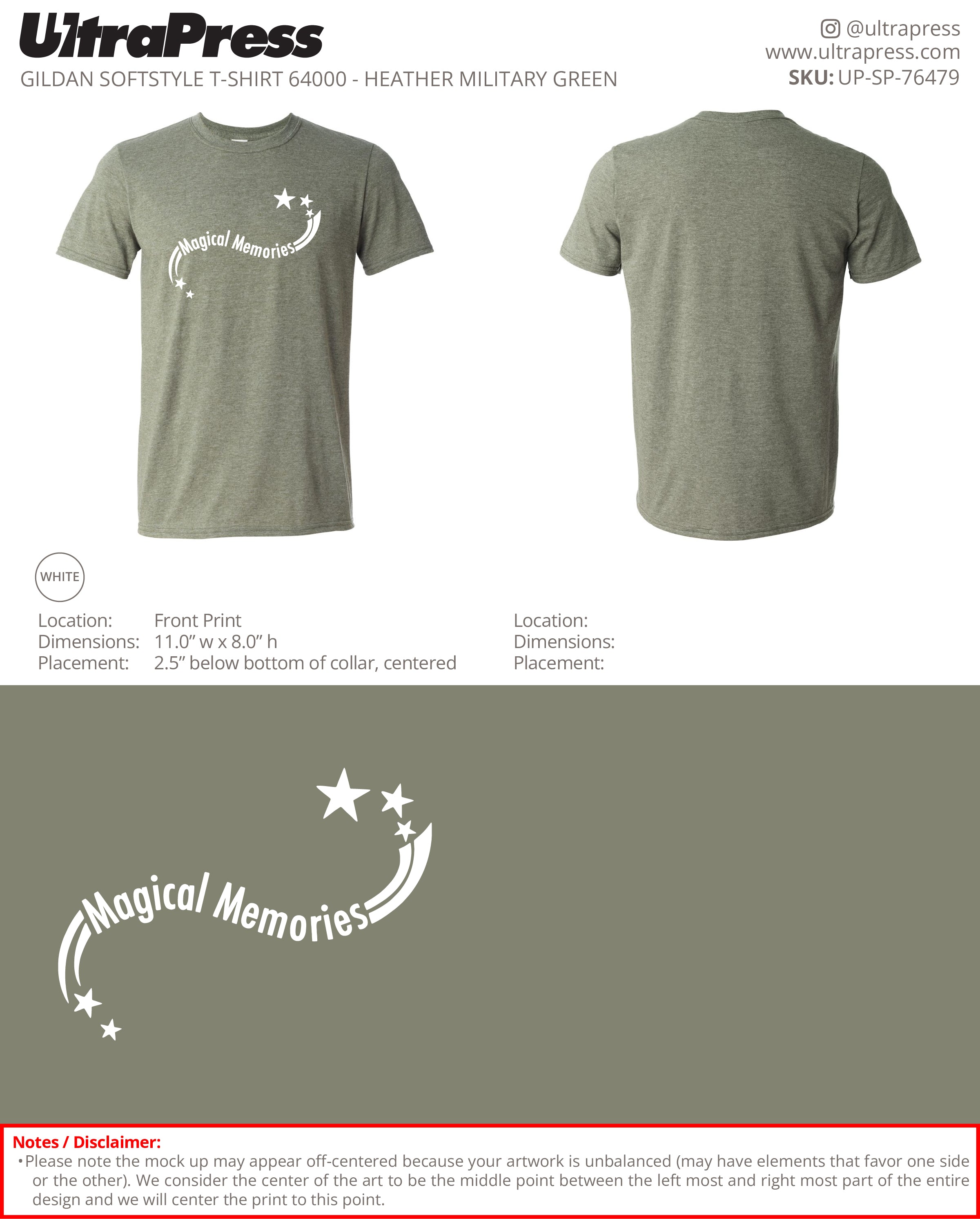 UP-SP-76479 Magical Memories - Kerry Tilford 100 Min Qty (Bulk)