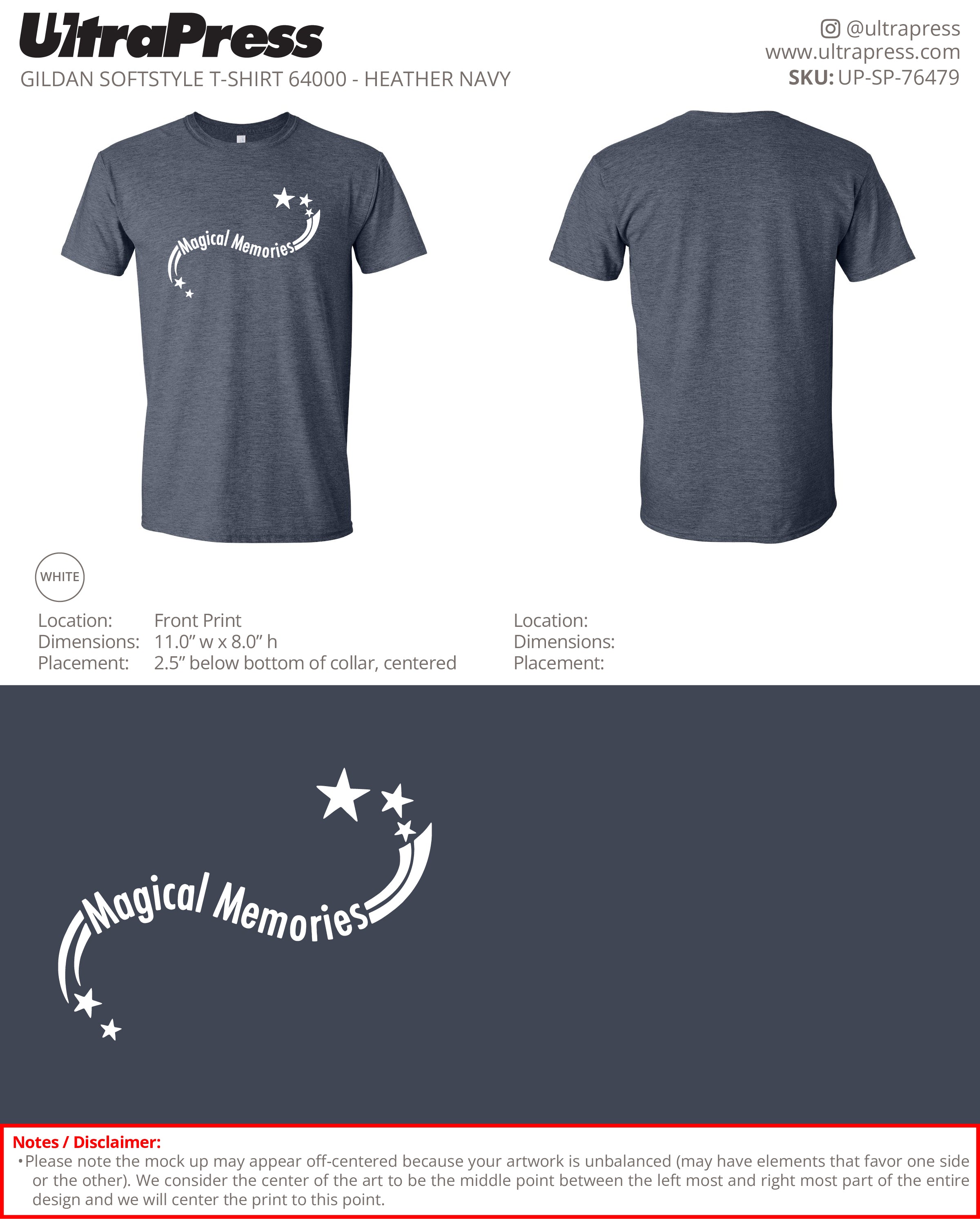 UP-SP-76479 Magical Memories - Kerry Tilford 100 Min Qty (Bulk)