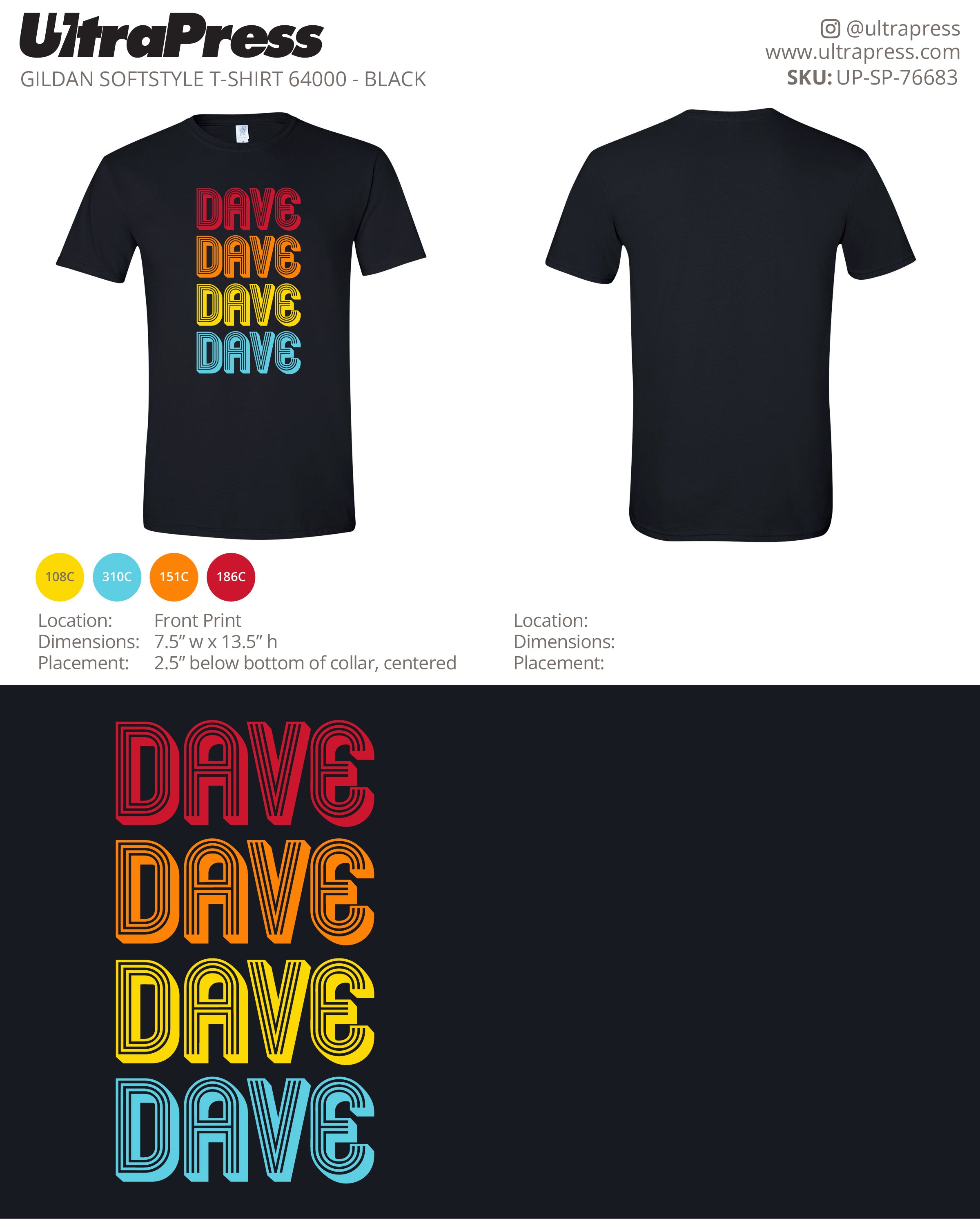 UP-SP-76683 Dave x4 - Nathaniel Shoshan 100 Pieces Package (Bulk + FB)