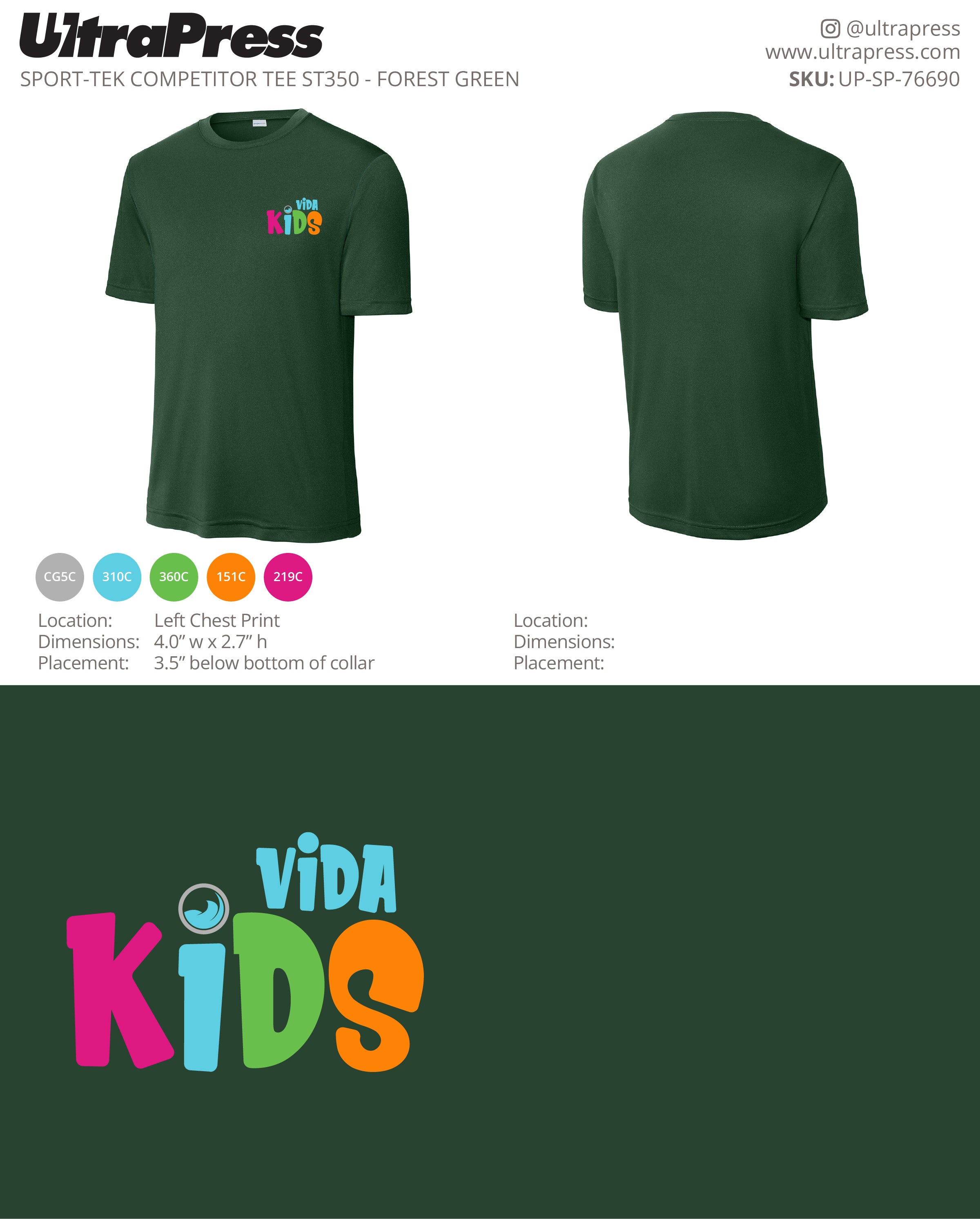 UP-SP-76690 Vida Kids - Michelle Cruz - 48 Min Qty (Bulk)